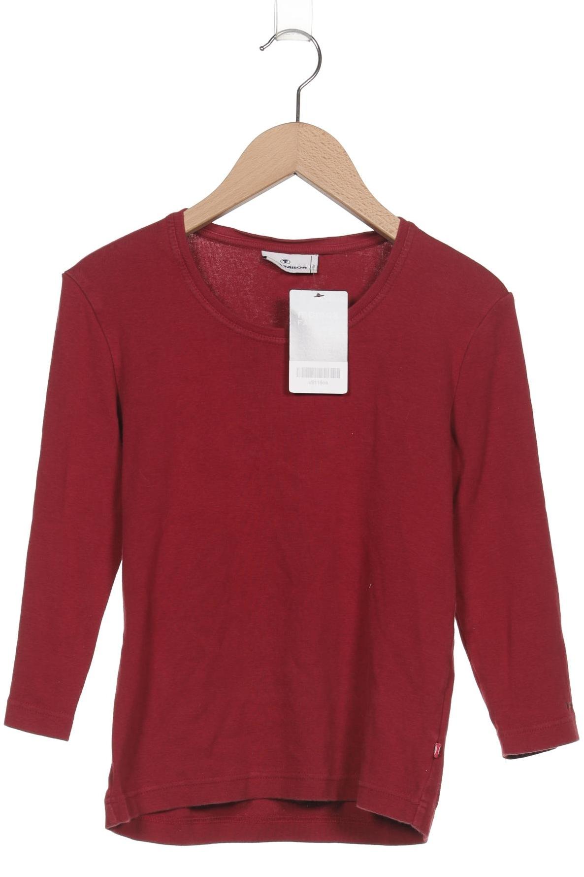 

Tom Tailor Damen Langarmshirt, rot, Gr. 38
