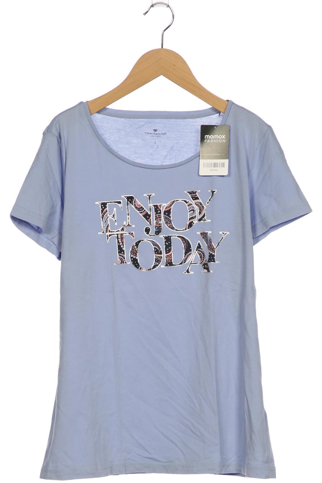 

Tom Tailor Damen T-Shirt, blau, Gr. 42
