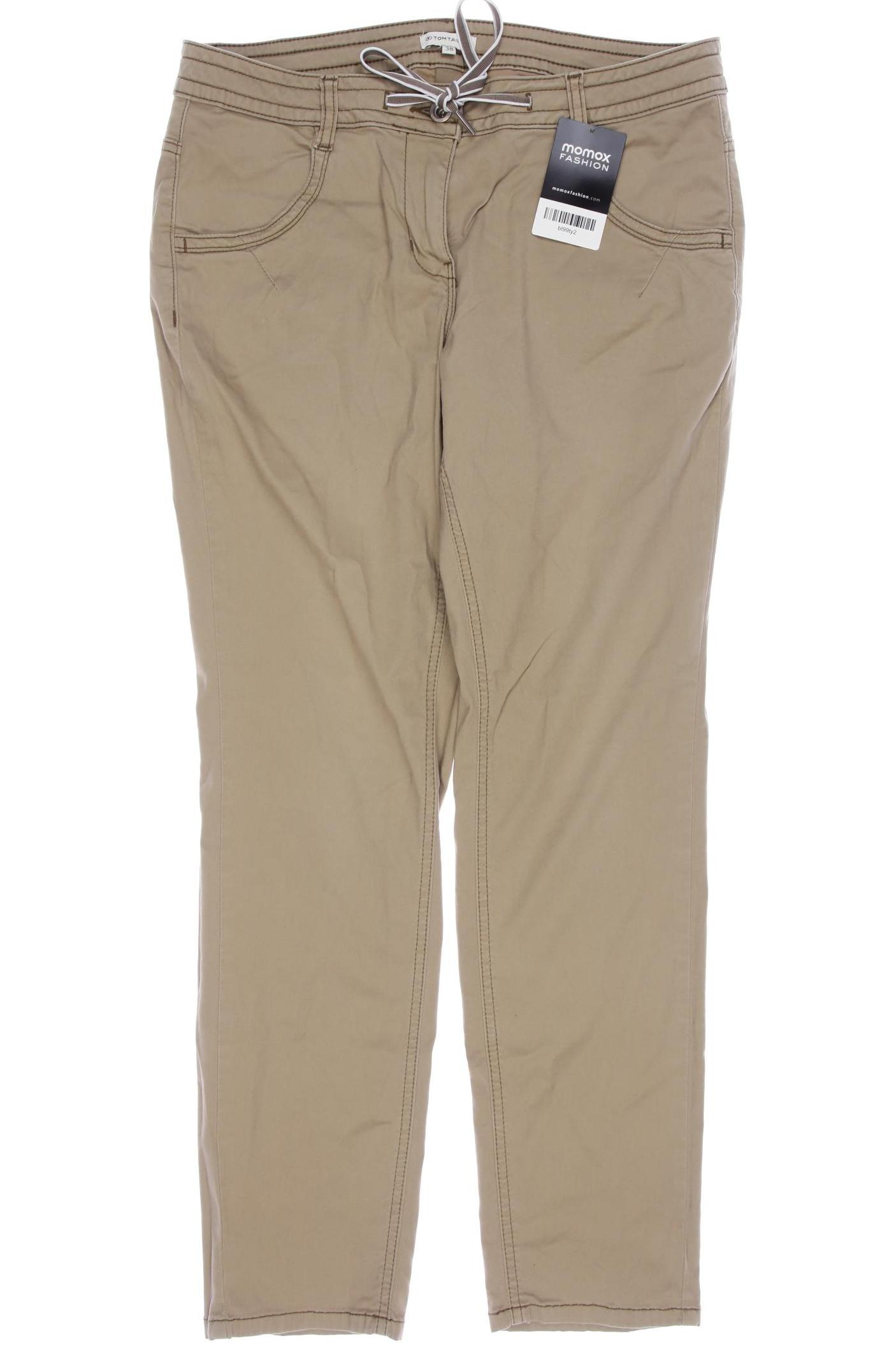 

Tom Tailor Damen Stoffhose, beige, Gr. 38