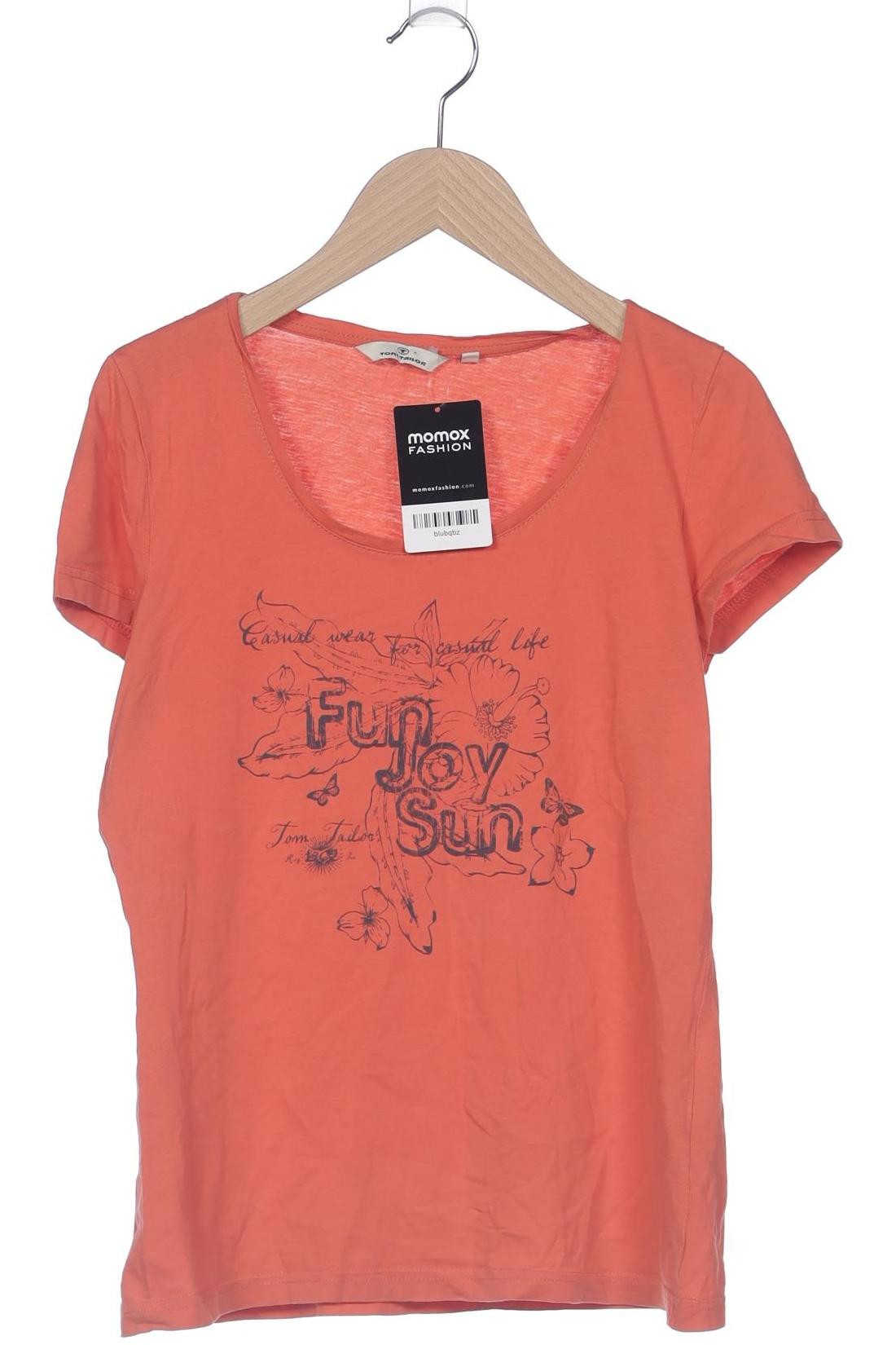 

Tom Tailor Damen T-Shirt, orange, Gr. 36