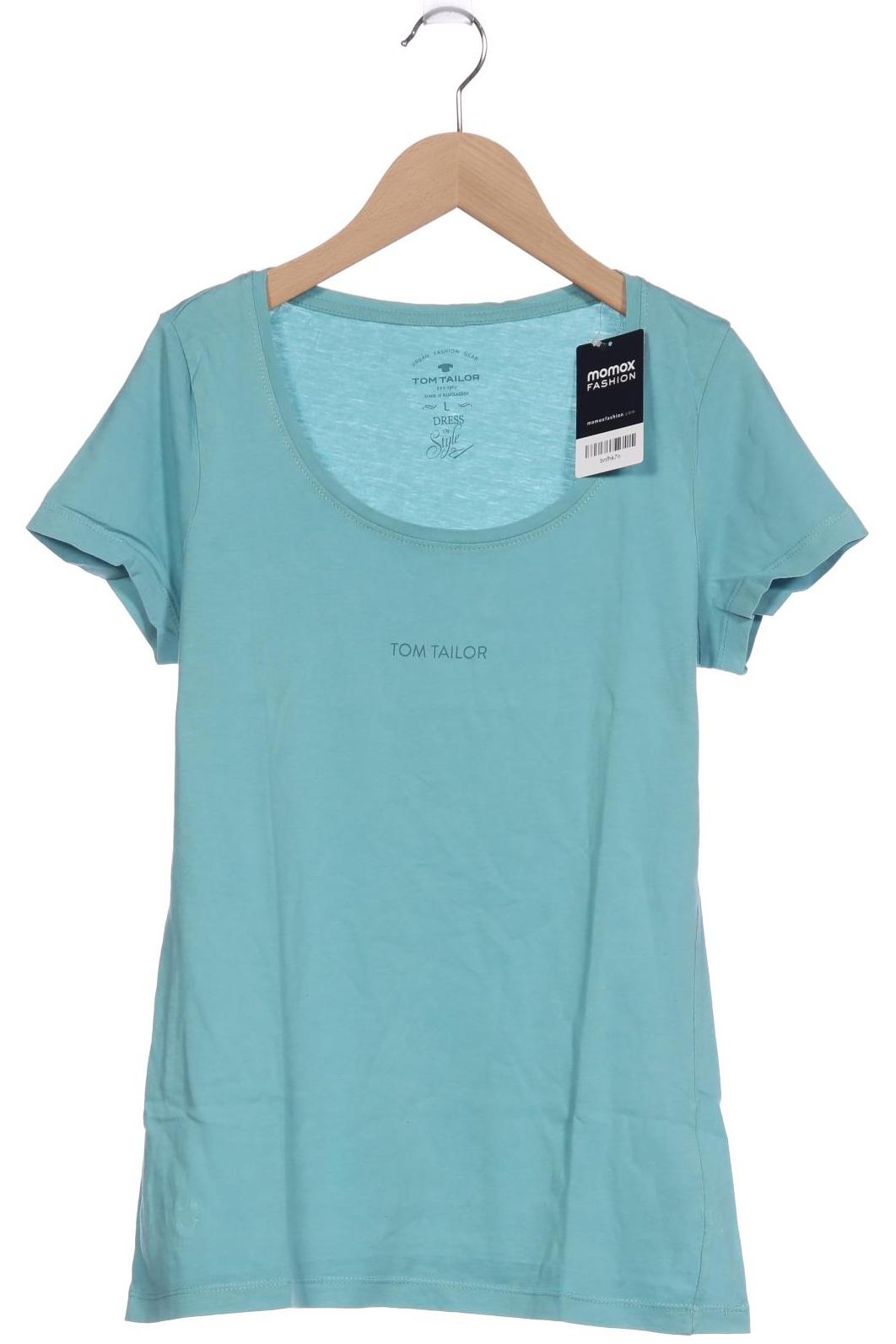 

Tom Tailor Damen T-Shirt, türkis, Gr. 42