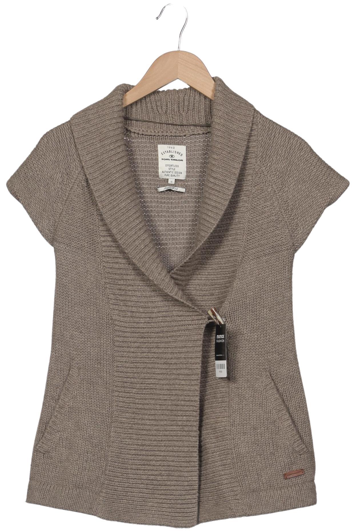 

Tom Tailor Damen Strickjacke, beige, Gr. 36