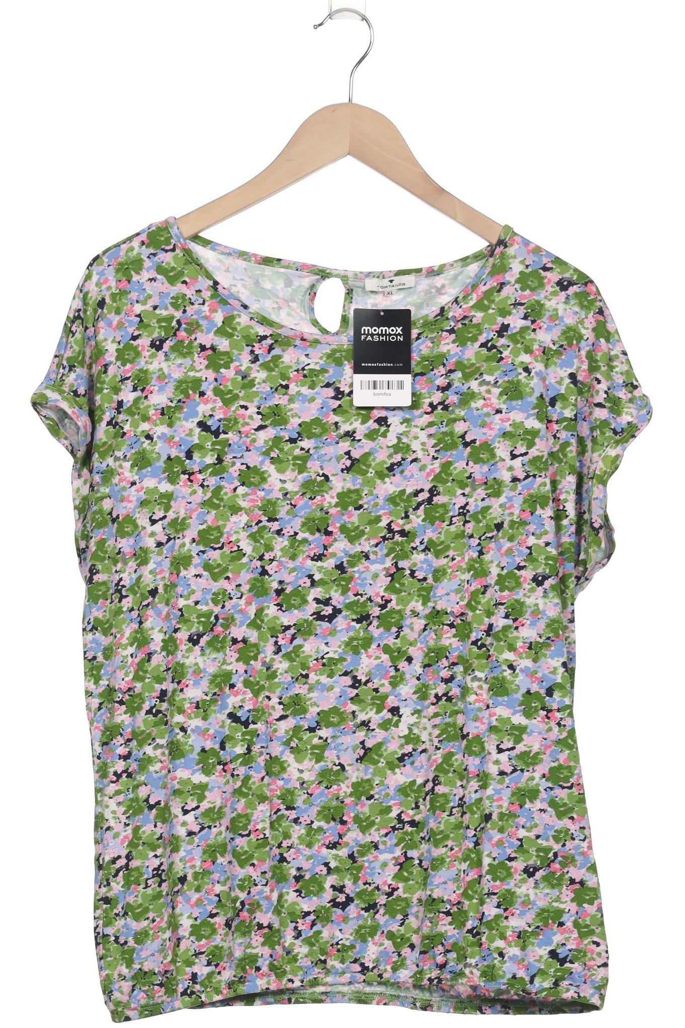 

Tom Tailor Damen T-Shirt, grün, Gr. 44