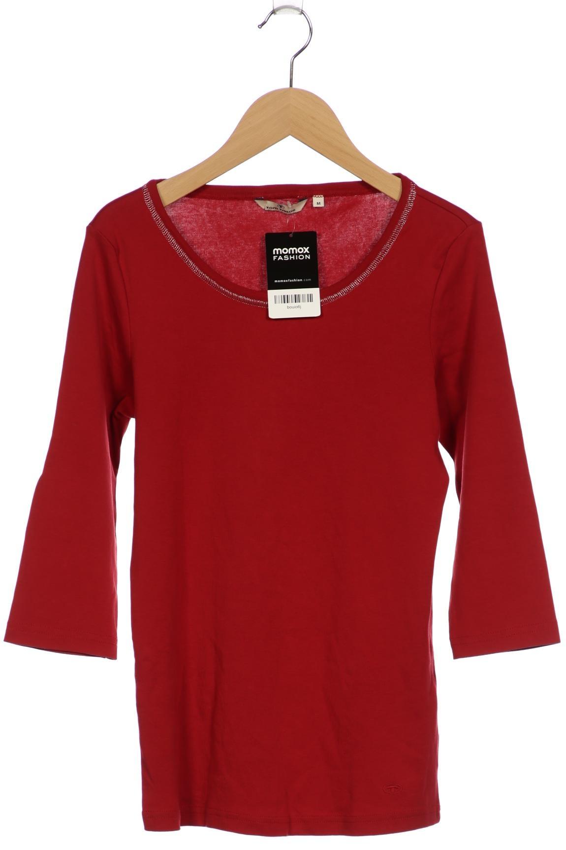 

Tom Tailor Damen Langarmshirt, rot, Gr. 38