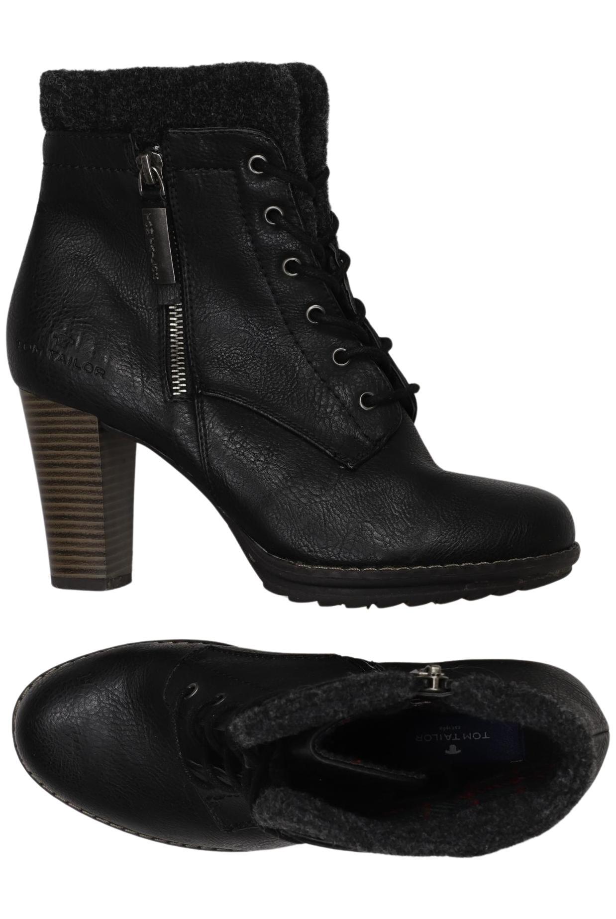 

Tom Tailor Damen Stiefelette, schwarz, Gr. 37