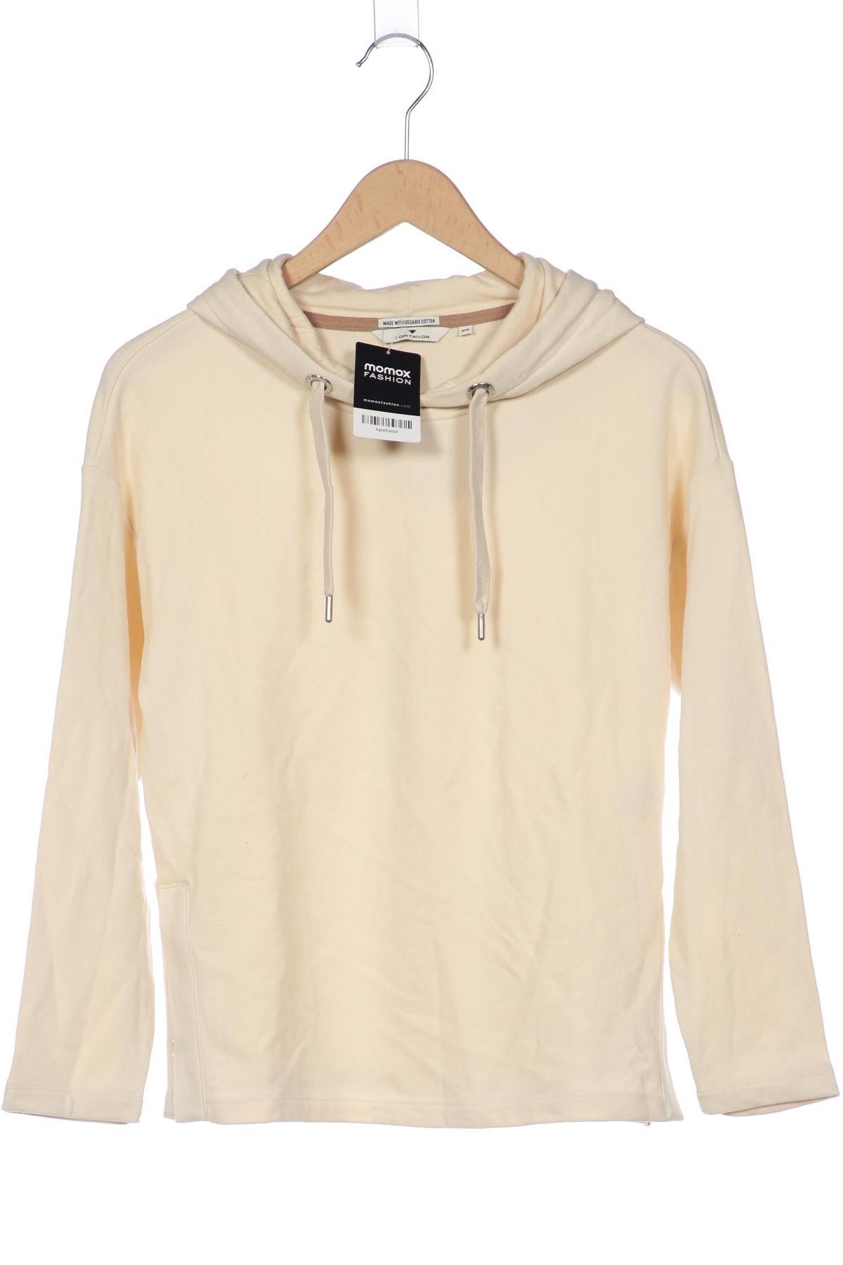 

Tom Tailor Damen Kapuzenpullover, cremeweiß, Gr. 34