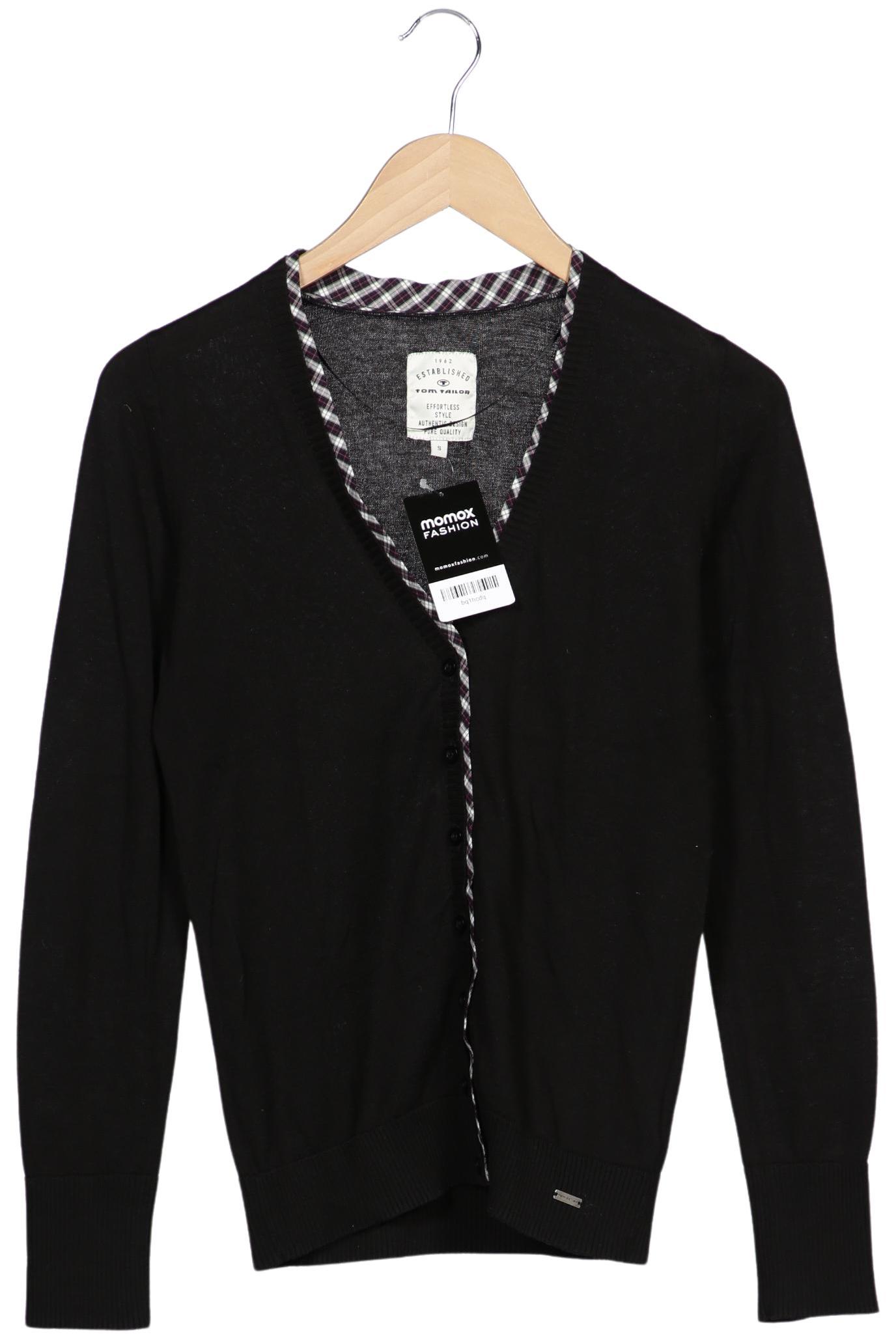 

Tom Tailor Damen Strickjacke, schwarz, Gr. 36