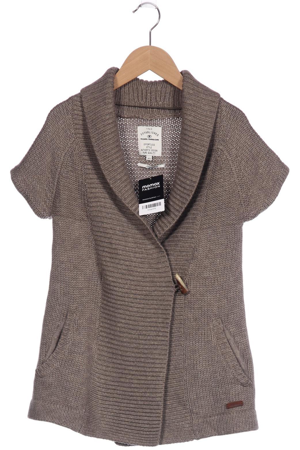 

Tom Tailor Damen Strickjacke, grau, Gr. 34