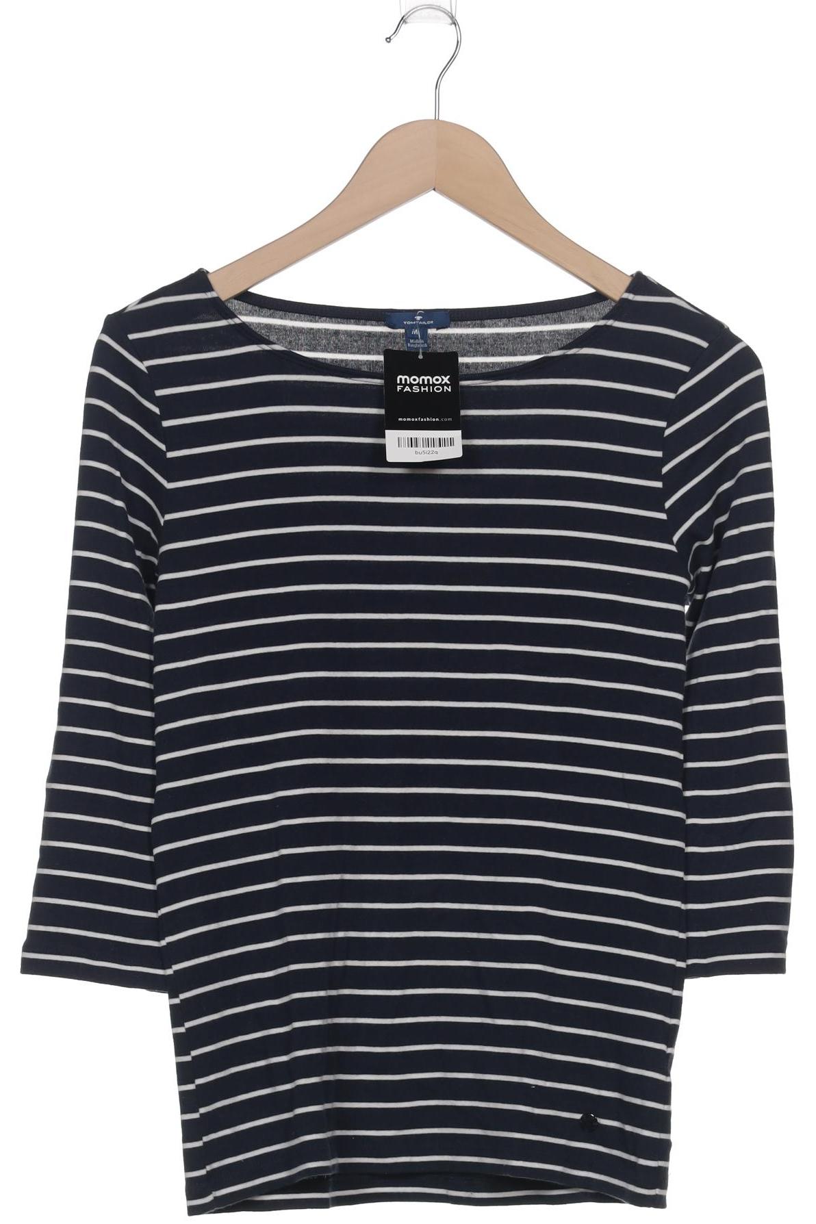 

Tom Tailor Damen Langarmshirt, marineblau, Gr. 38