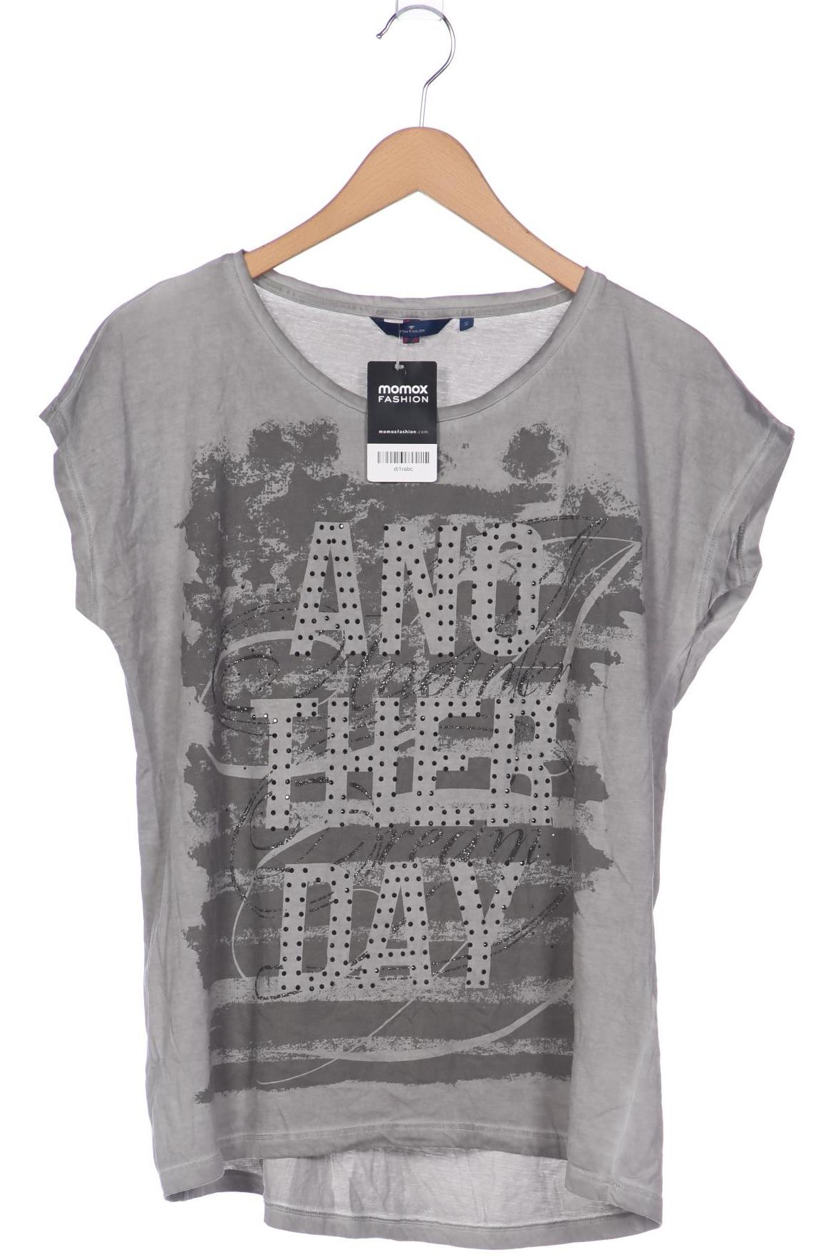 

Tom Tailor Damen T-Shirt, grau, Gr. 36