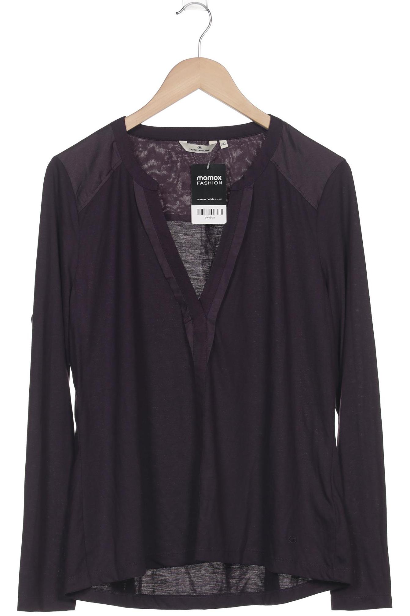 

Tom Tailor Damen Langarmshirt, flieder, Gr. 46