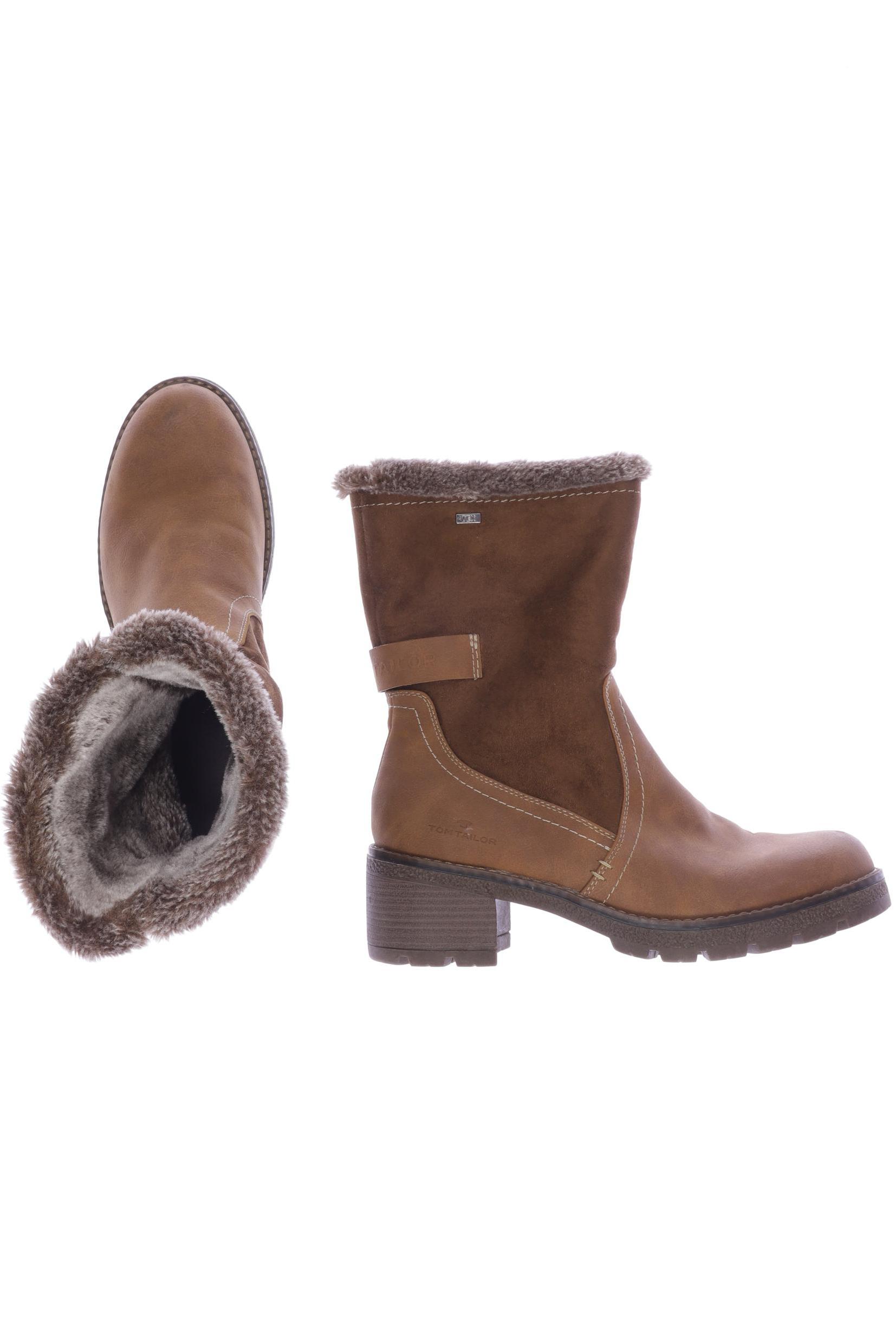 

Tom Tailor Damen Stiefel, braun, Gr. 43