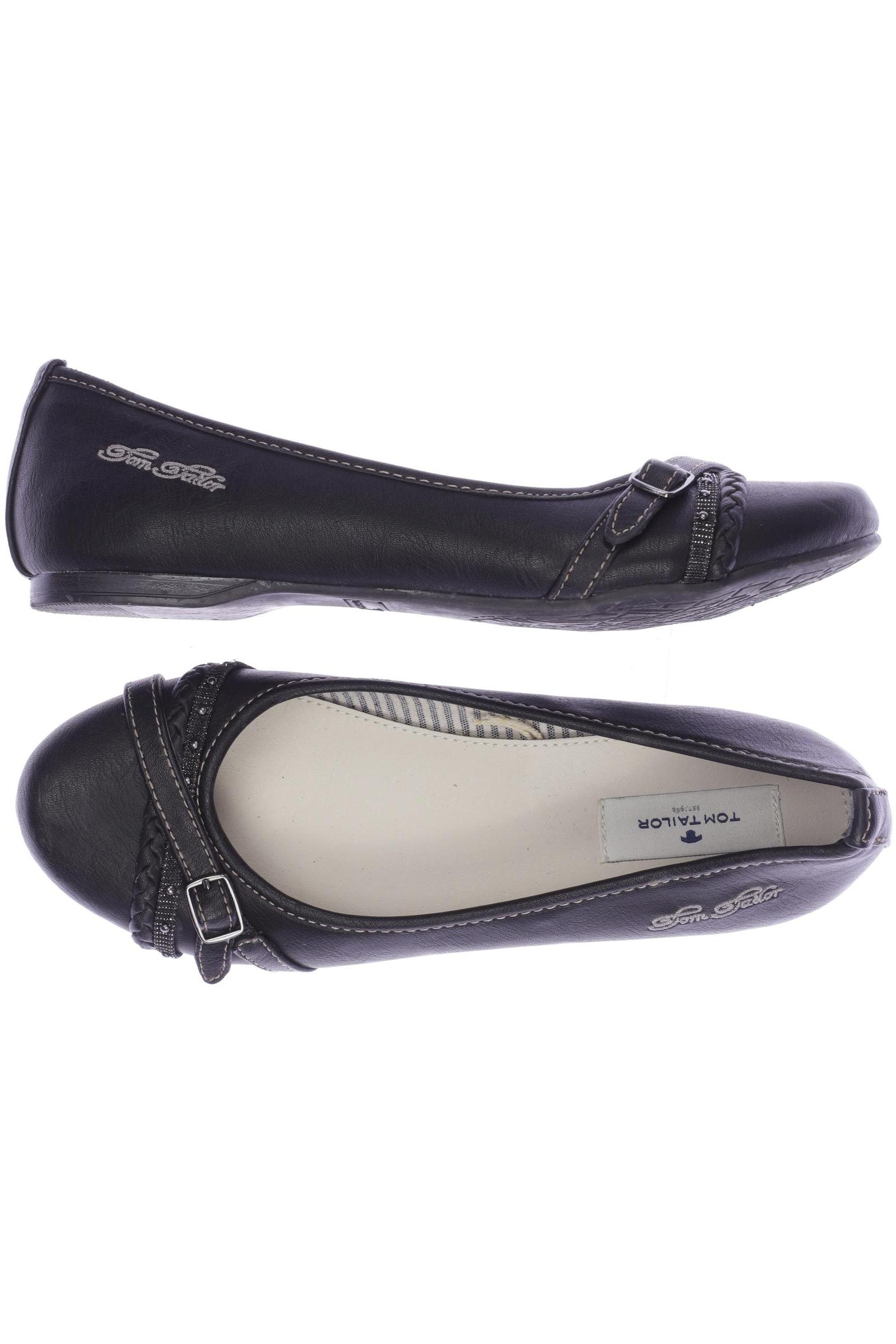 

Tom Tailor Damen Ballerinas, schwarz, Gr. 38