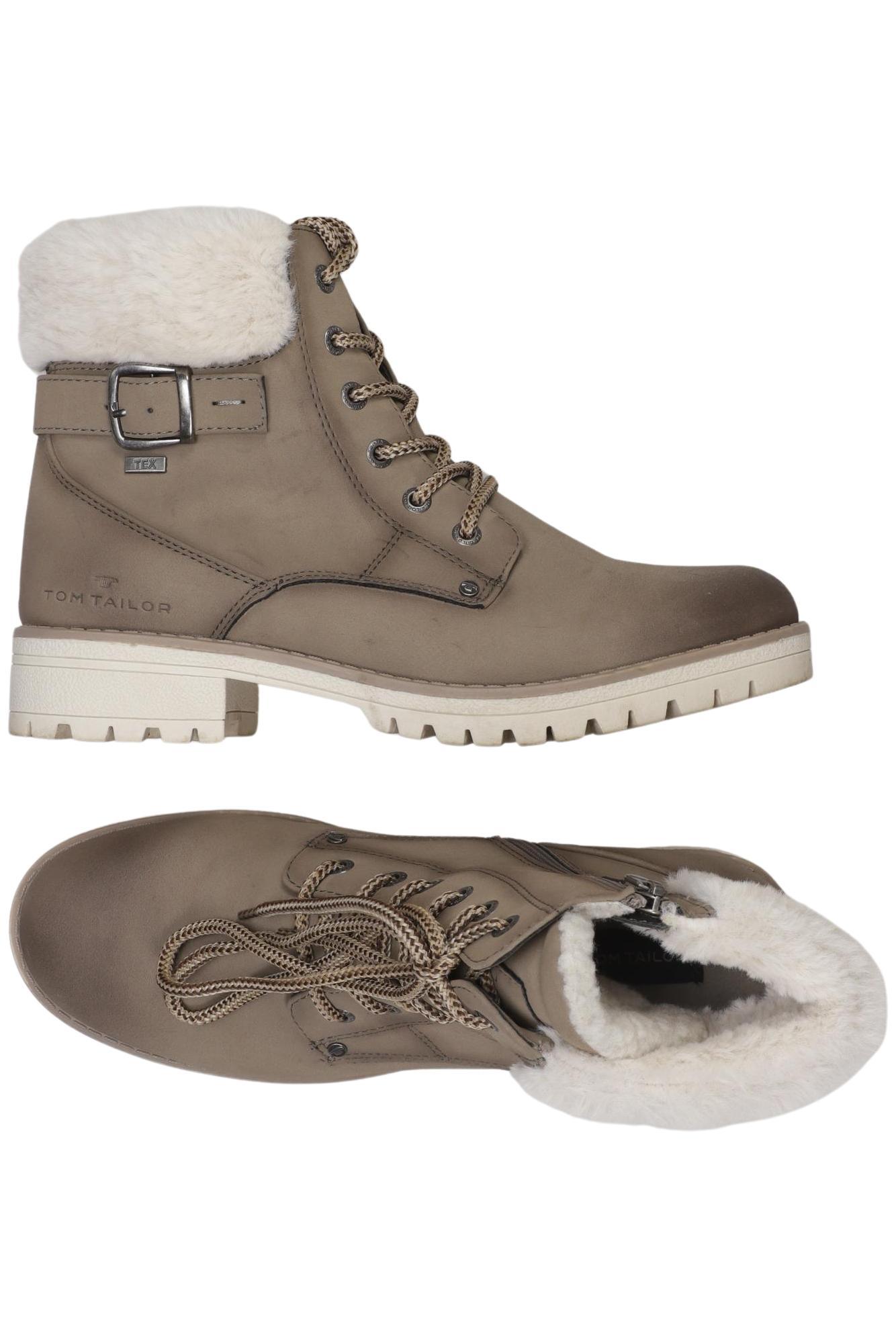 

Tom Tailor Damen Stiefelette, beige, Gr. 41