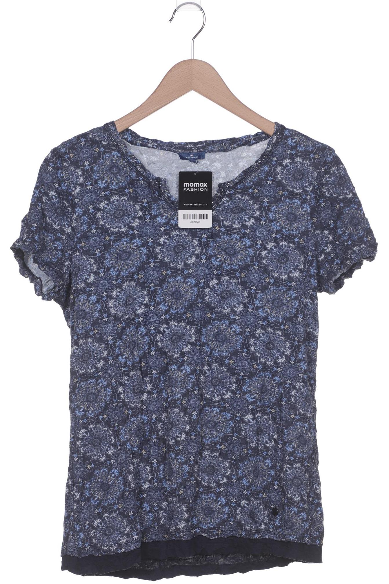 

Tom Tailor Damen T-Shirt, blau, Gr. 38