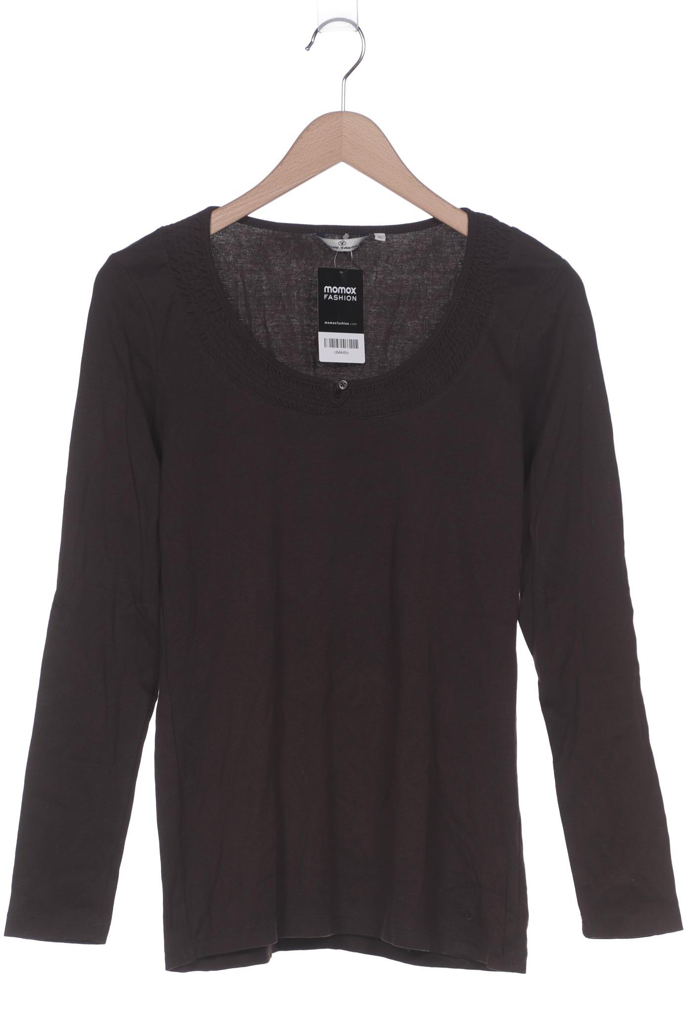 

Tom Tailor Damen Langarmshirt, braun, Gr. 44