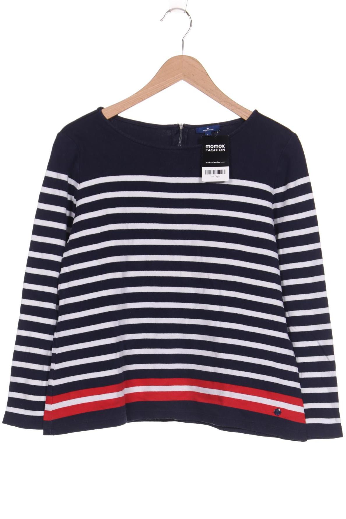 

Tom Tailor Damen Langarmshirt, marineblau