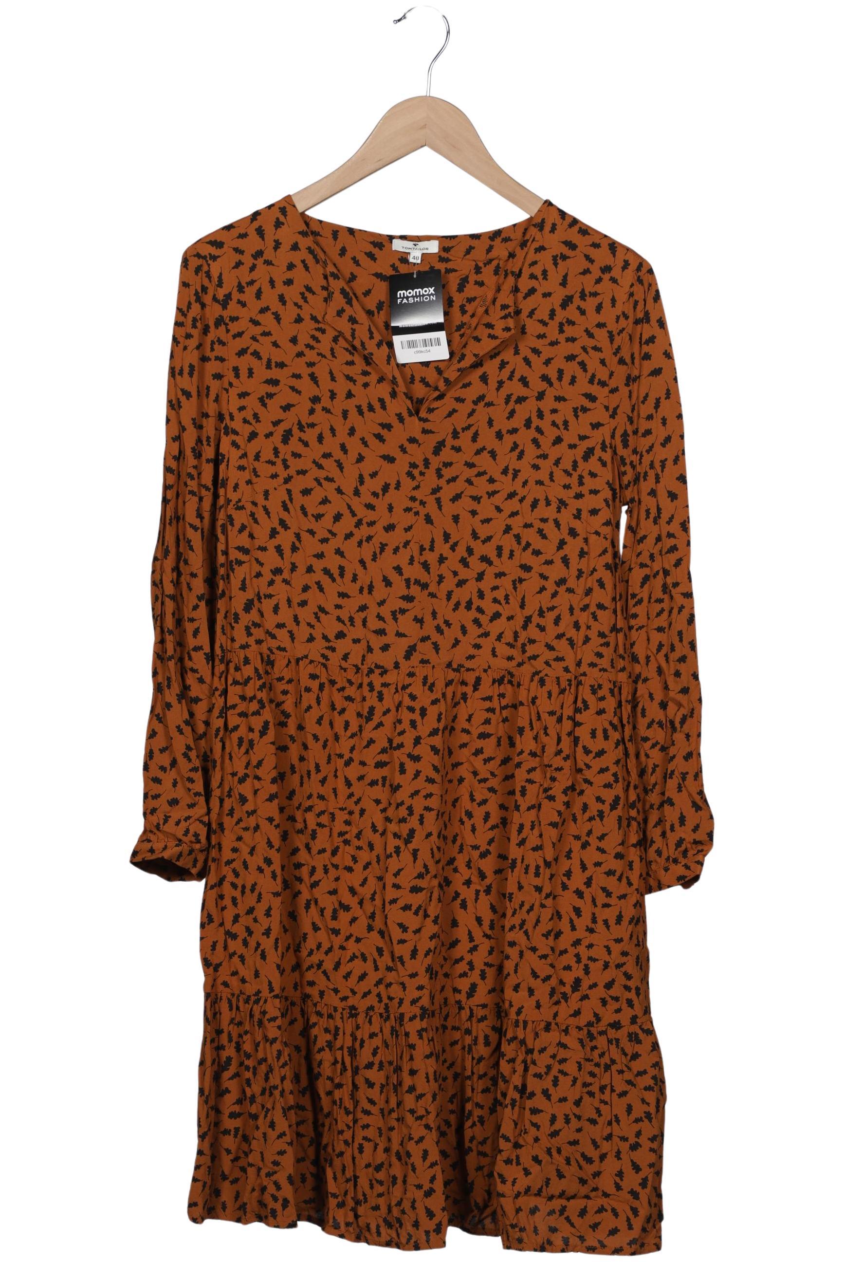 

Tom Tailor Damen Kleid, braun, Gr. 40