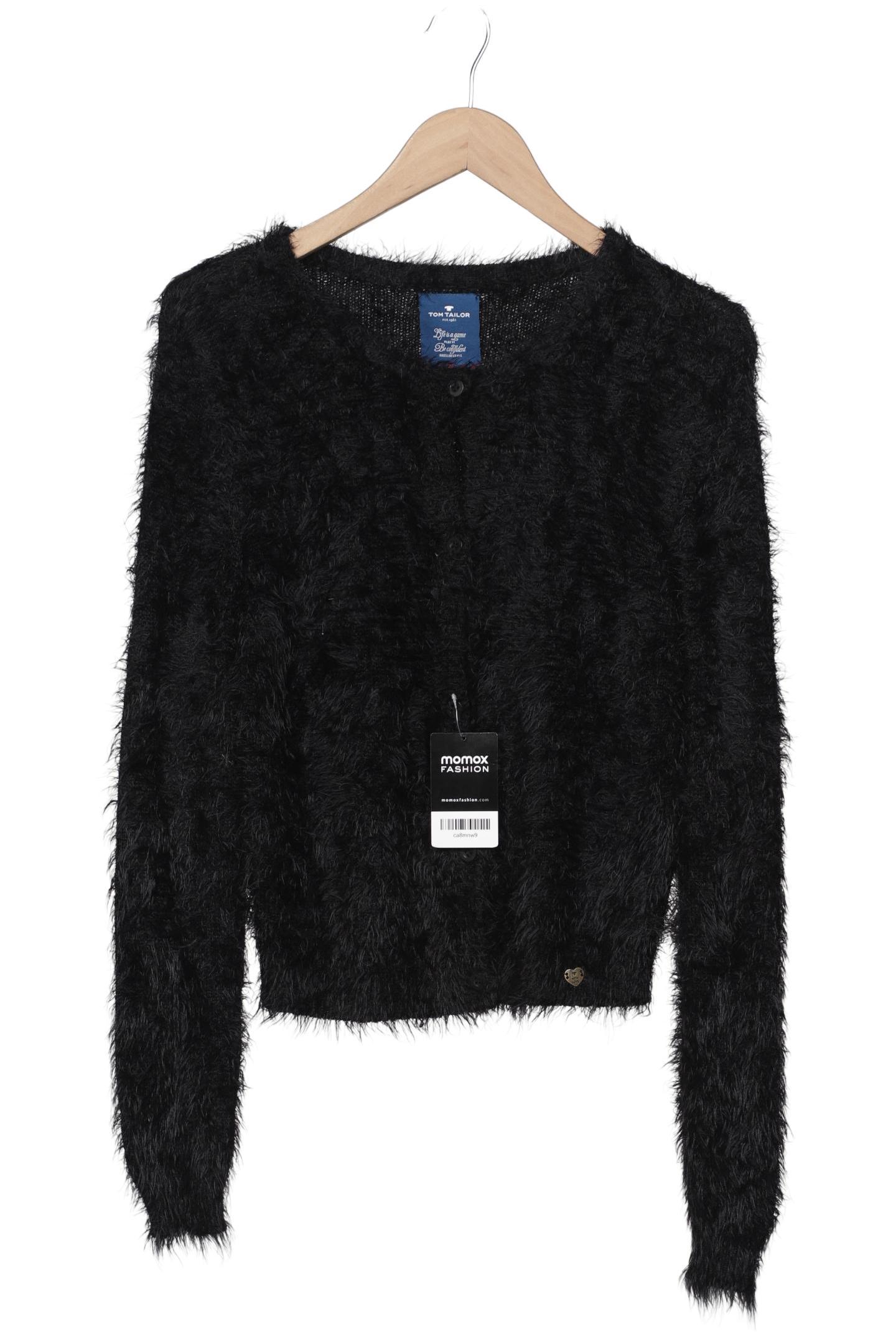 

Tom Tailor Damen Strickjacke, schwarz, Gr. 42