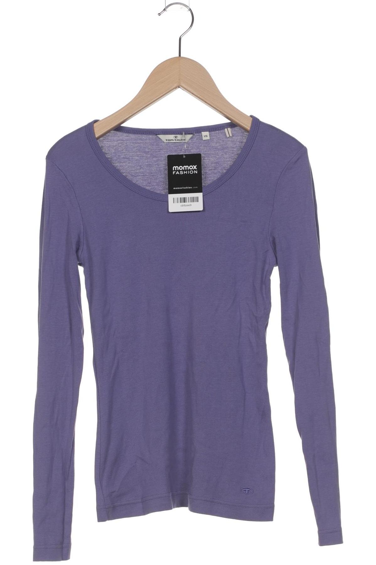 

Tom Tailor Damen Langarmshirt, flieder, Gr. 34
