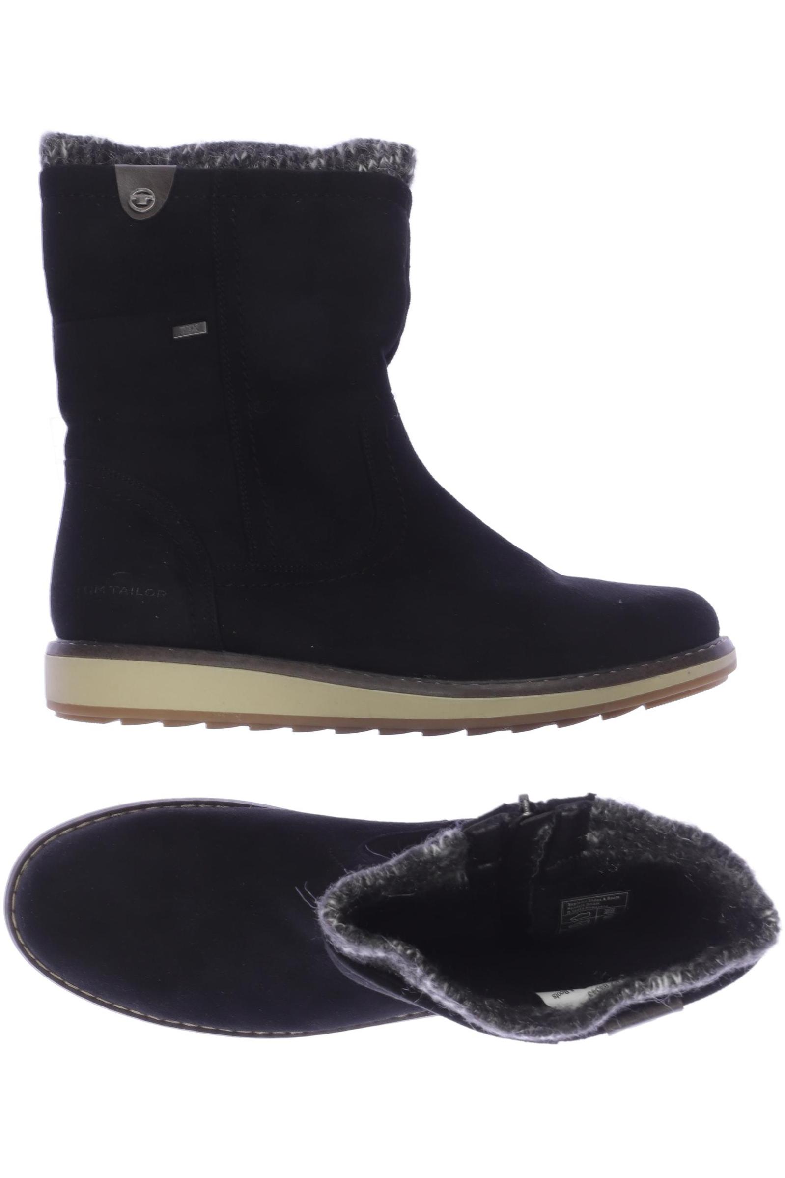 

Tom Tailor Damen Stiefel, schwarz, Gr. 42