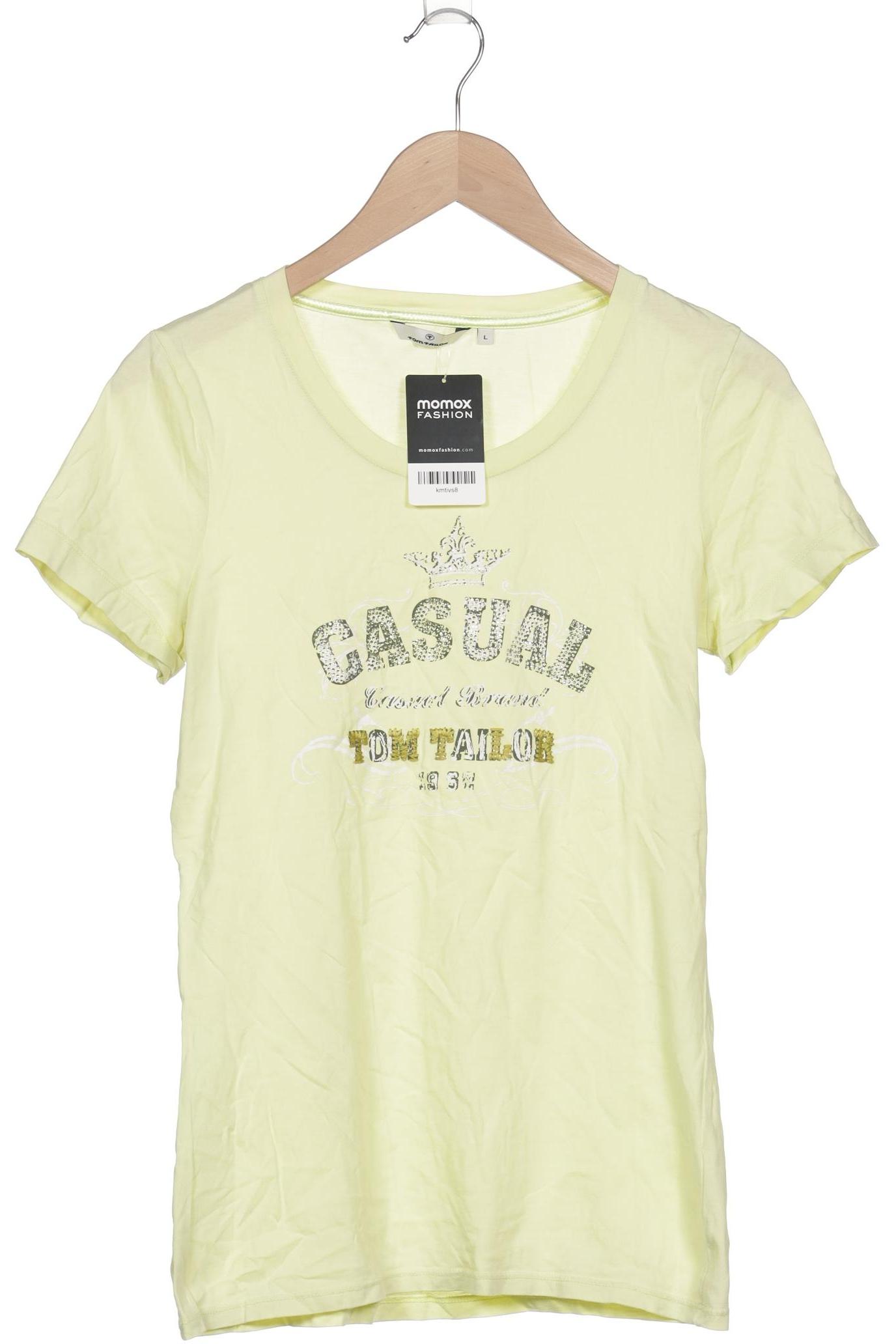 

Tom Tailor Damen T-Shirt, gelb, Gr. 42