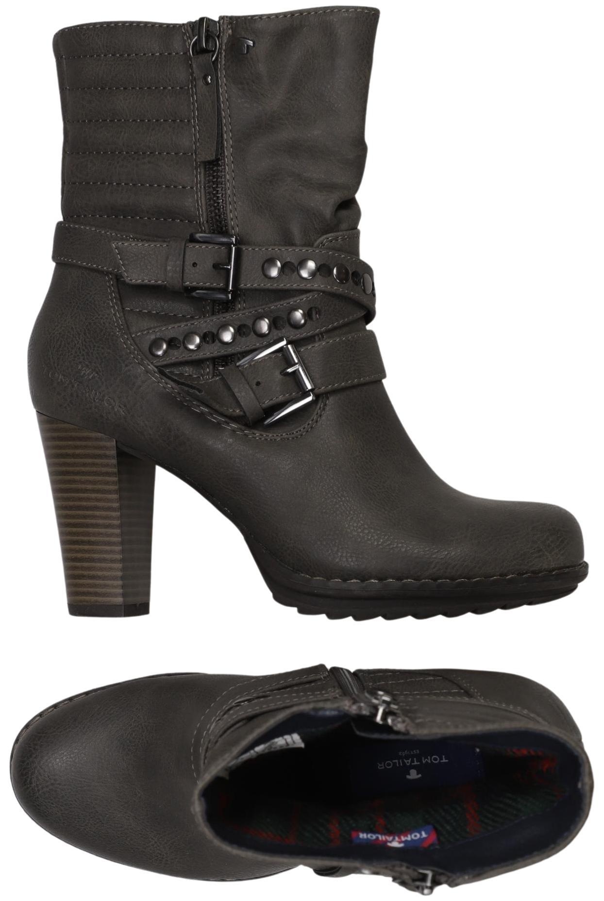 

Tom Tailor Damen Stiefelette, grau, Gr. 36