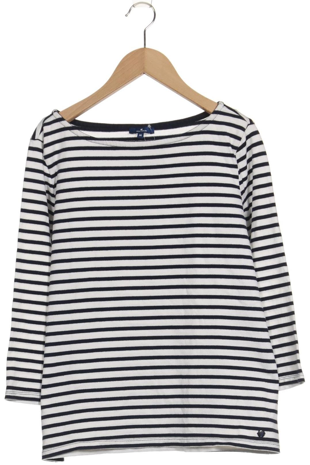 

Tom Tailor Damen Langarmshirt, weiß, Gr. 38