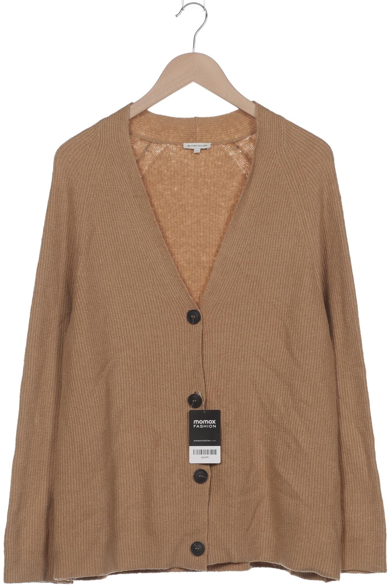 

Tom Tailor Damen Strickjacke, beige, Gr. 46