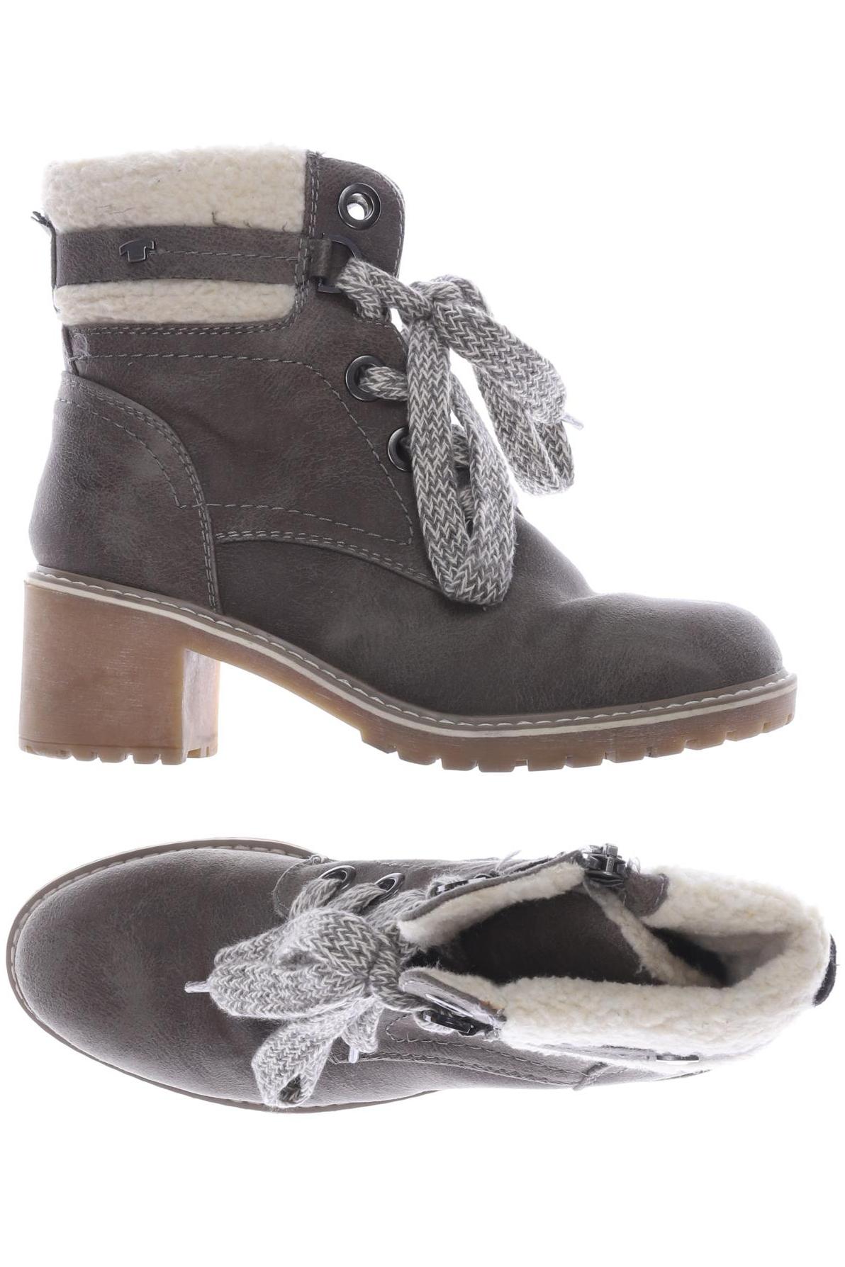 

Tom Tailor Damen Stiefelette, grau