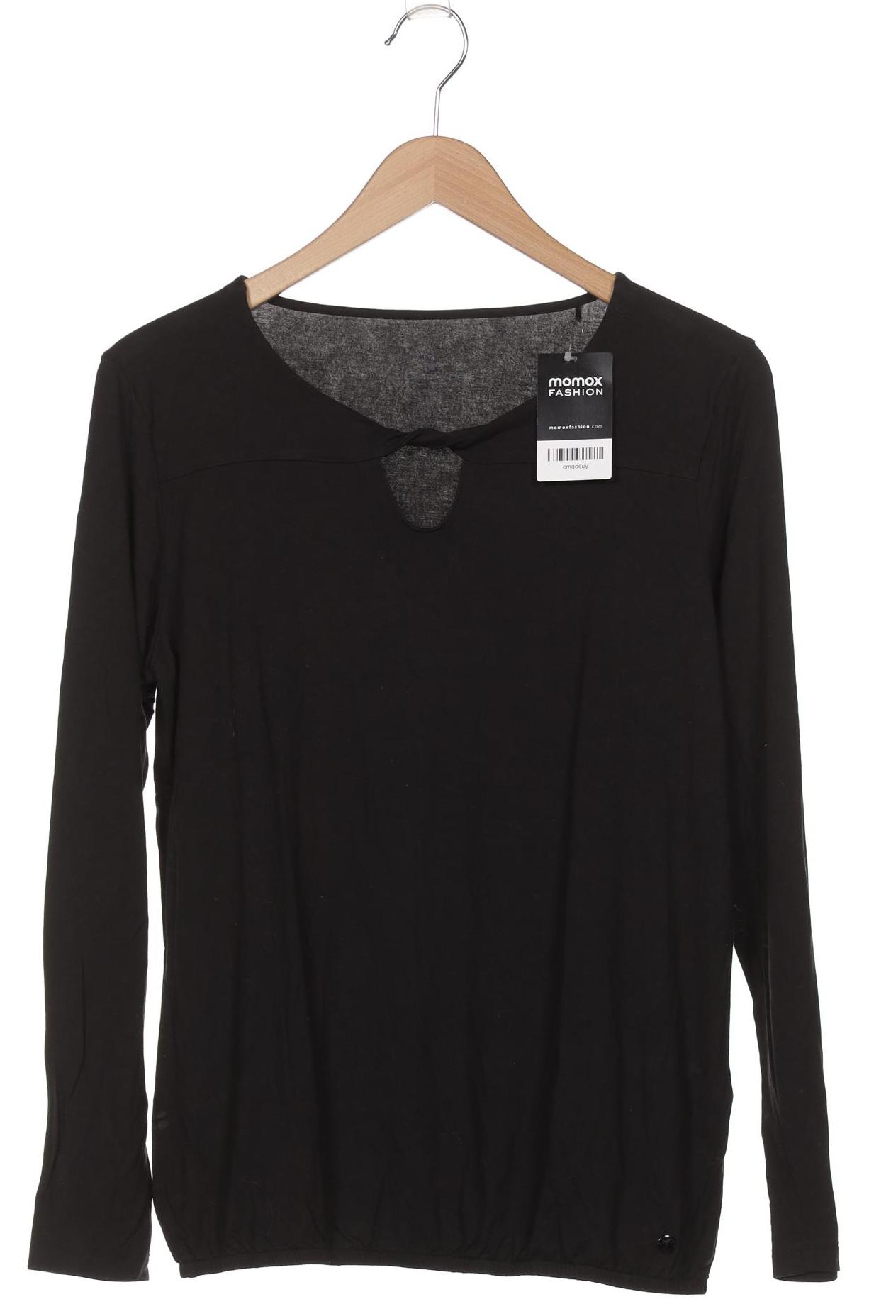 

Tom Tailor Damen Langarmshirt, schwarz, Gr. 38