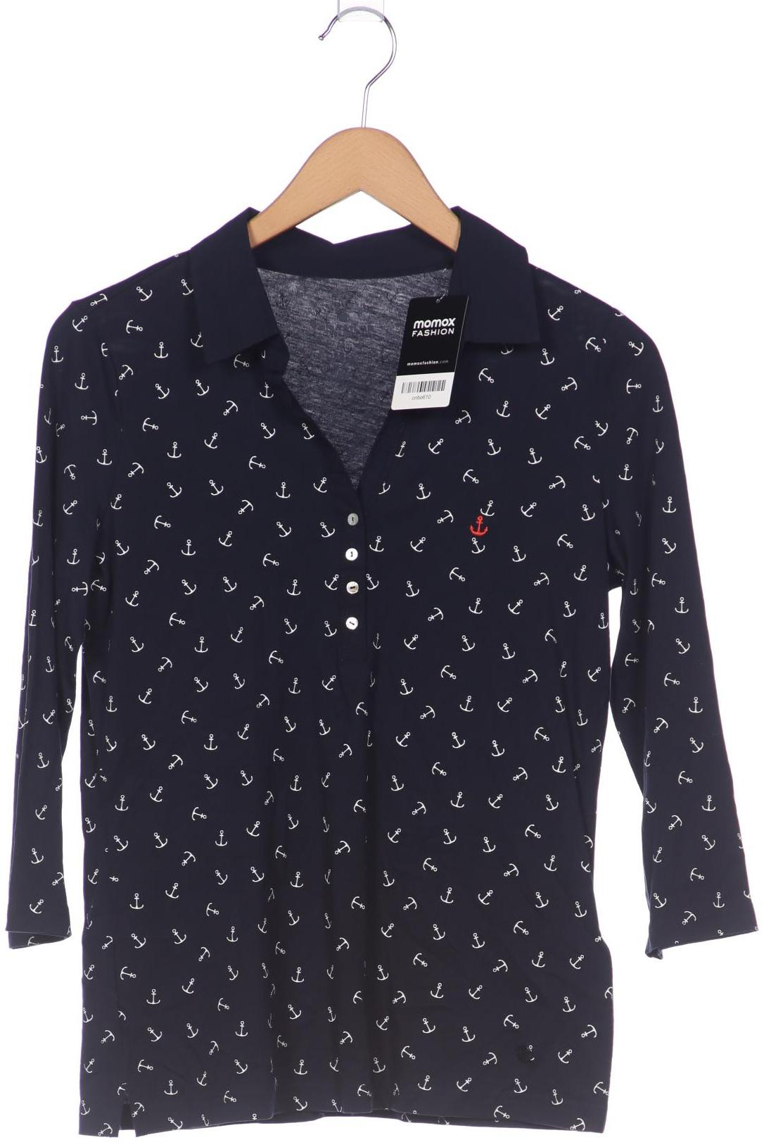 

Tom Tailor Damen Langarmshirt, marineblau, Gr. 38