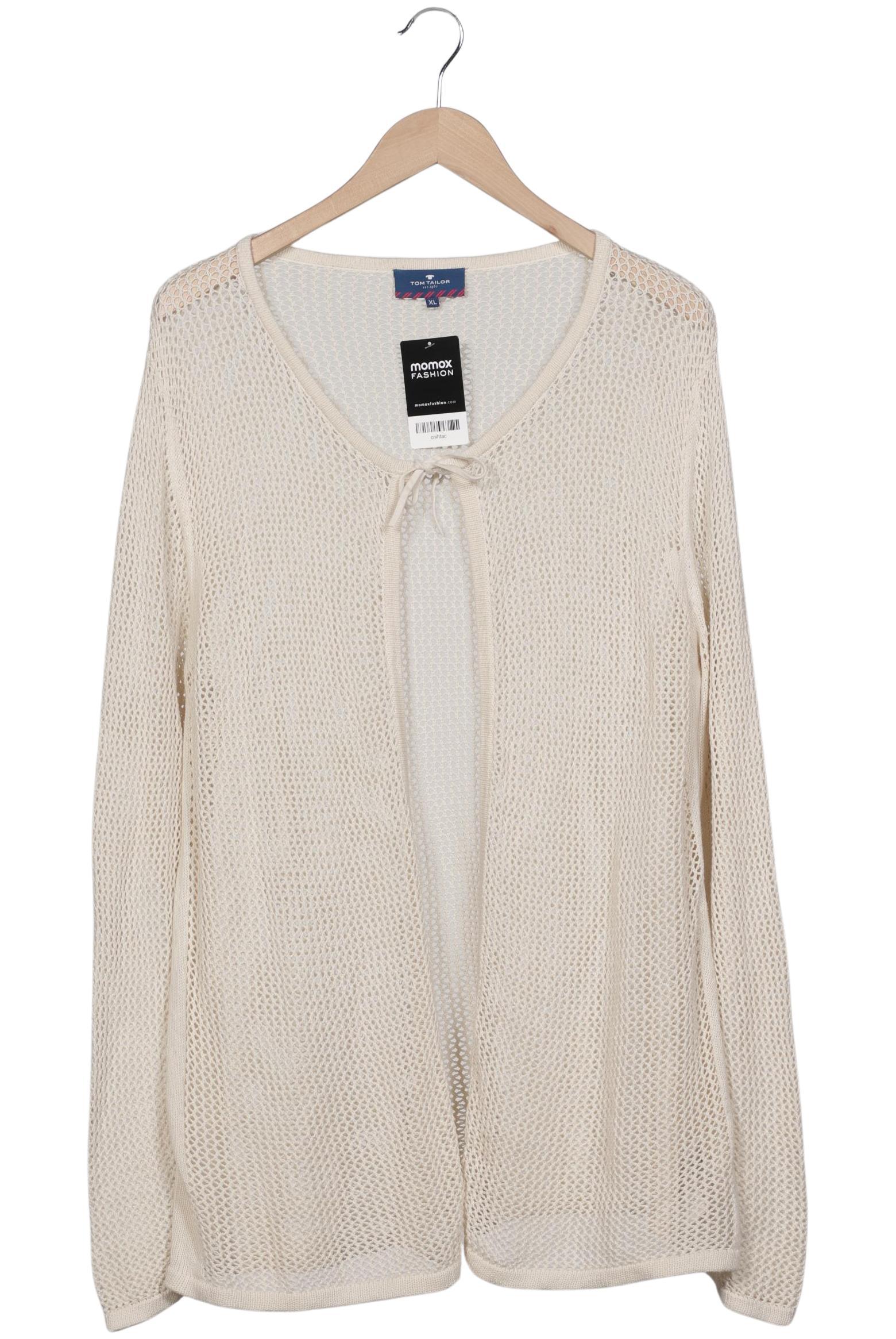 

Tom Tailor Damen Strickjacke, cremeweiß, Gr. 44