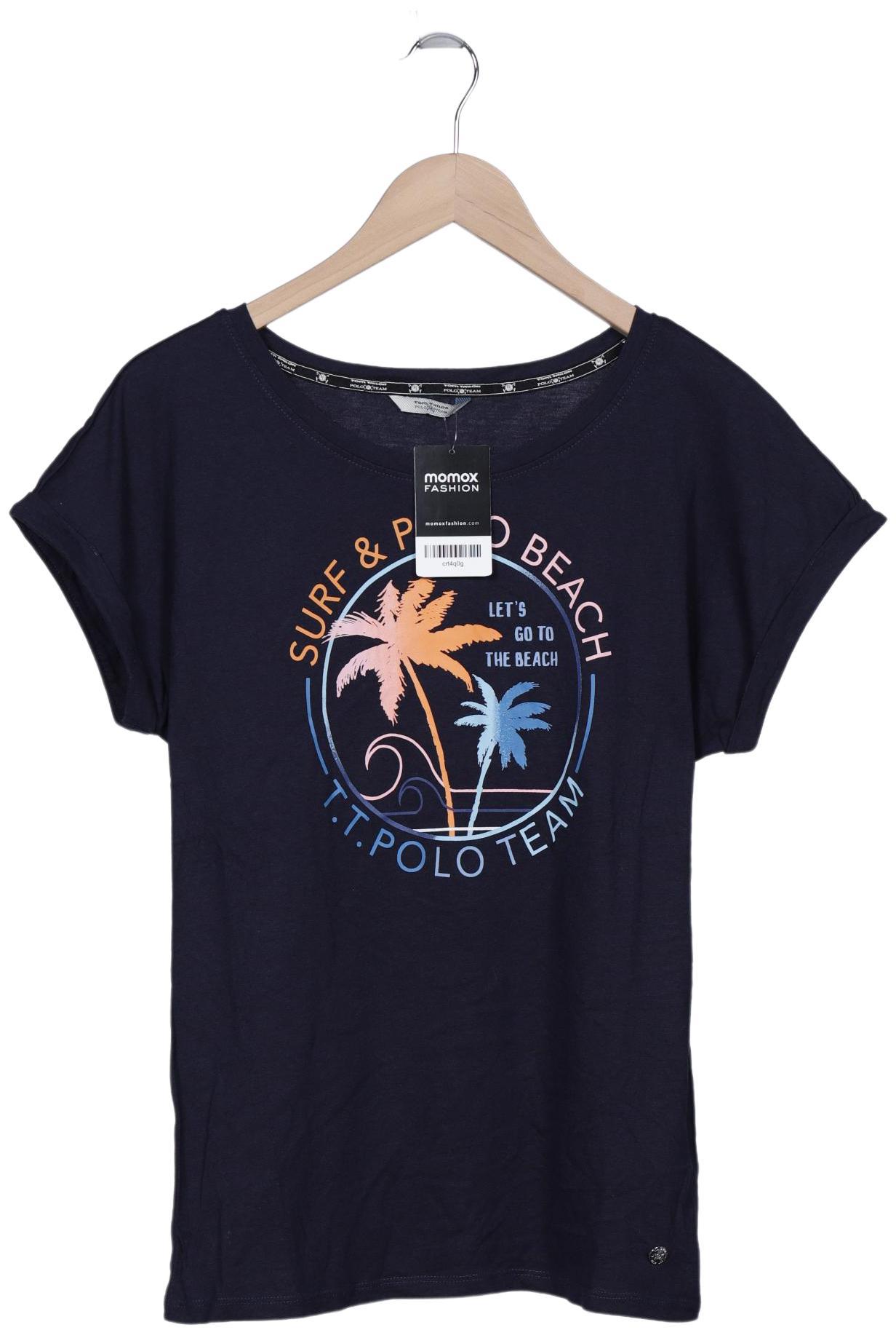 

Tom Tailor Damen T-Shirt, marineblau, Gr. 36