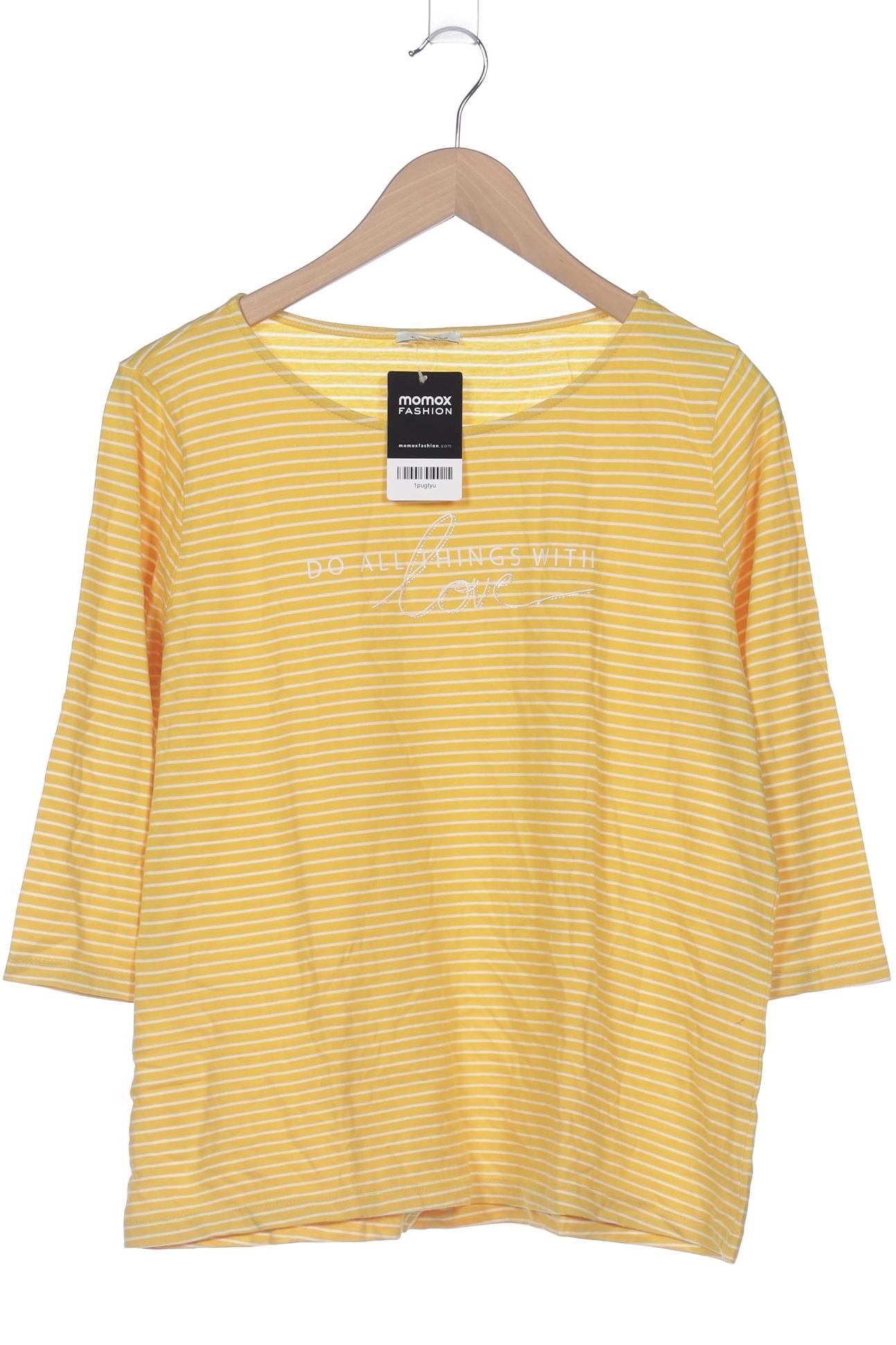

Tom Tailor Damen Langarmshirt, gelb, Gr. 46