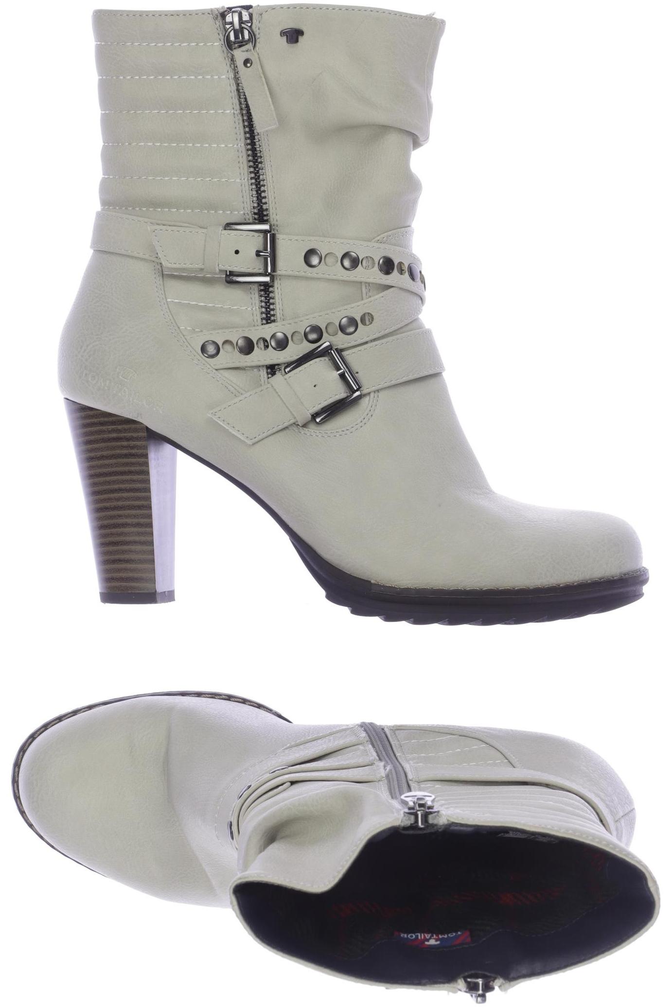

Tom Tailor Damen Stiefelette, beige