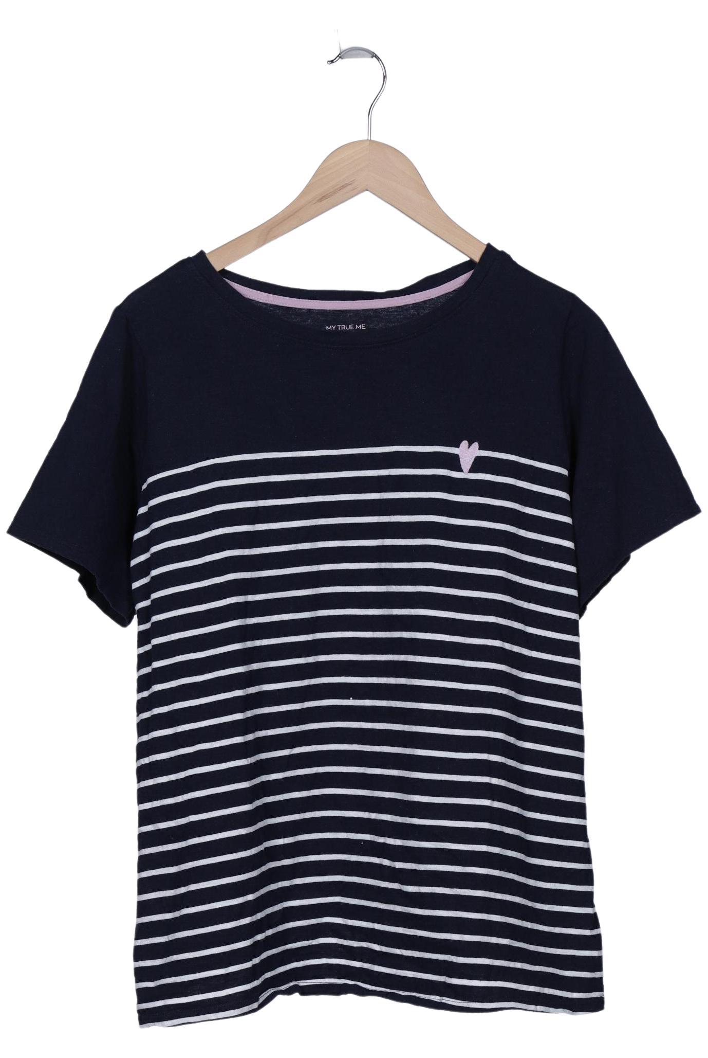 

Tom Tailor Damen T-Shirt, marineblau, Gr. 48