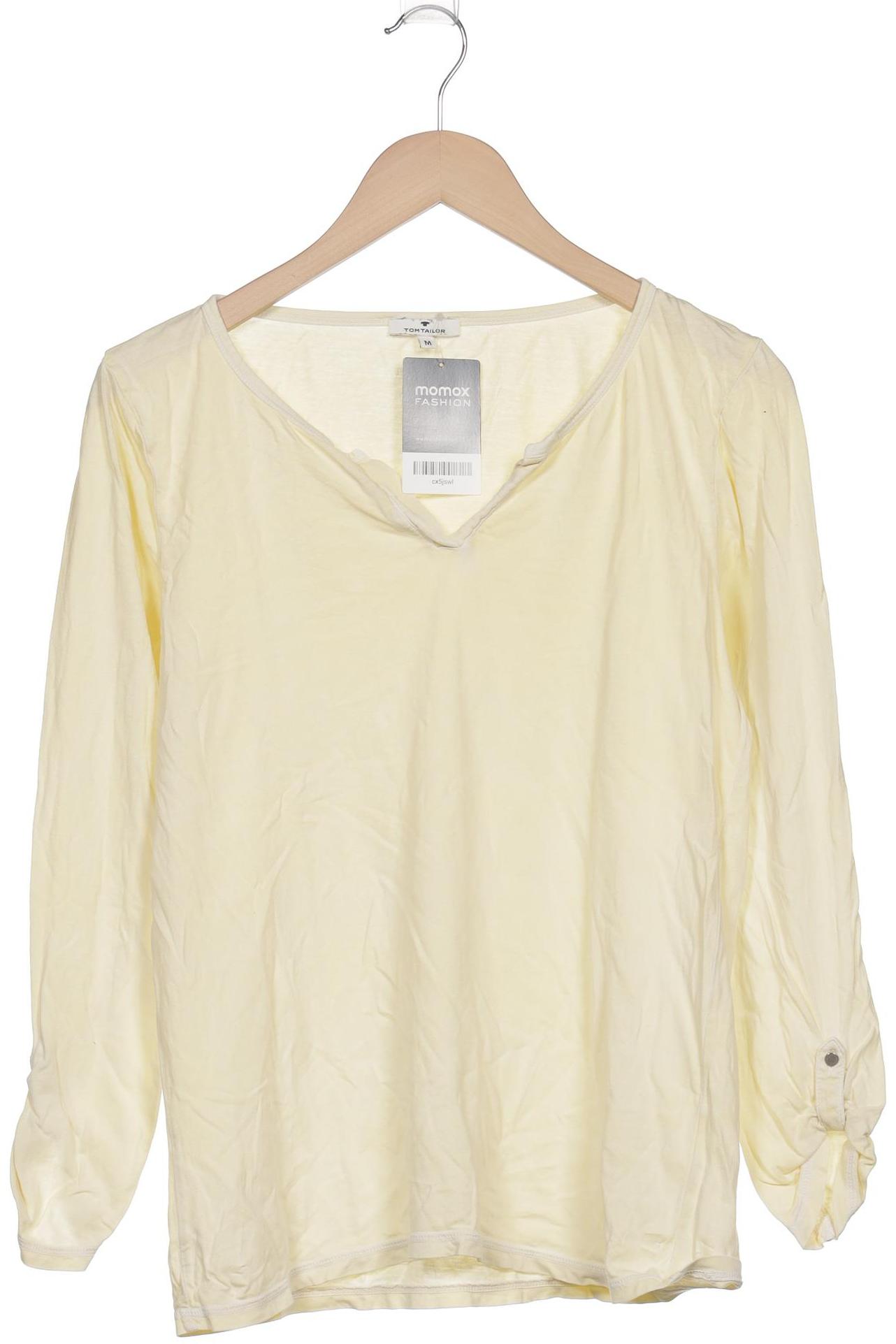 

Tom Tailor Damen Langarmshirt, gelb, Gr. 38