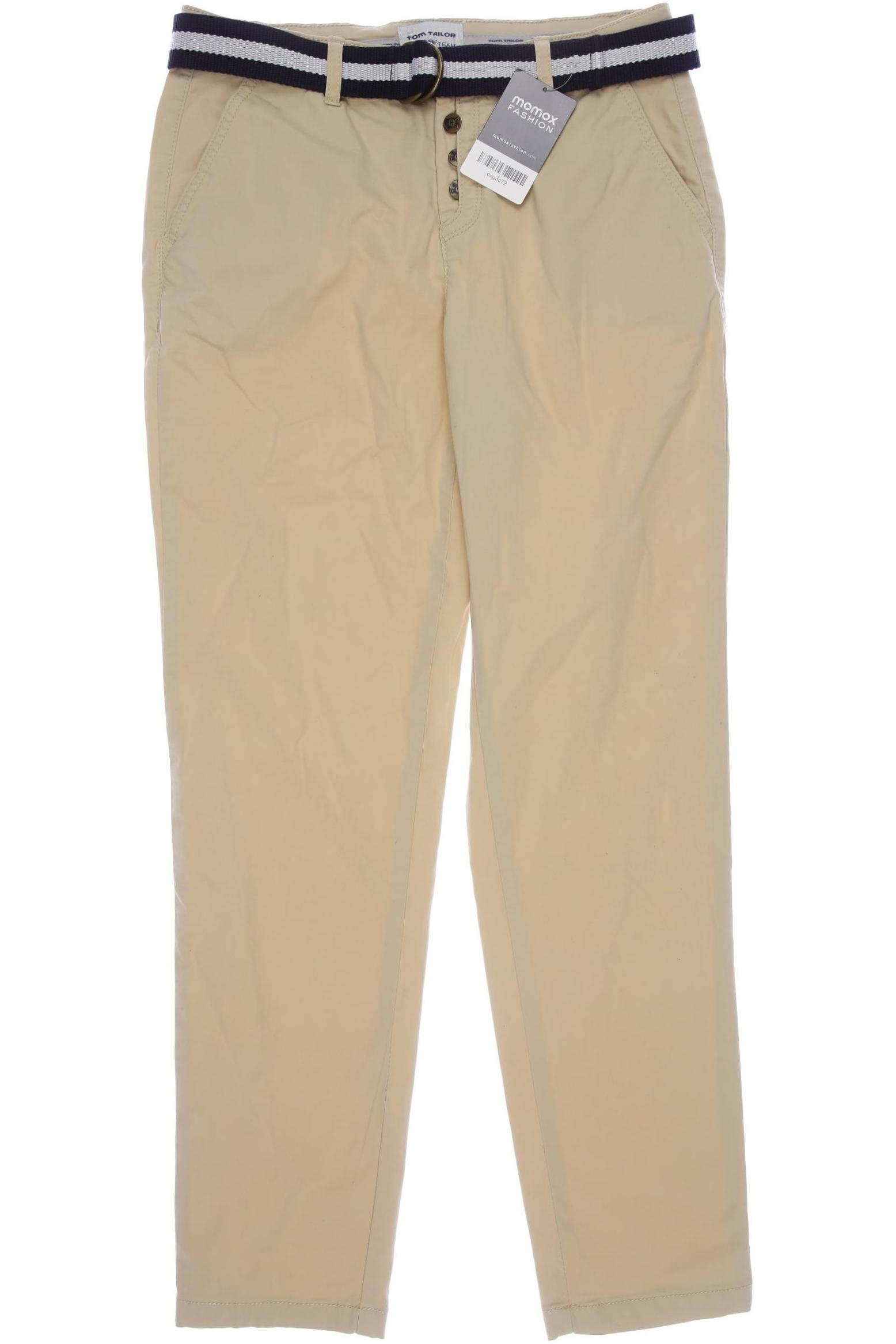 

Tom Tailor Damen Stoffhose, beige, Gr. 34
