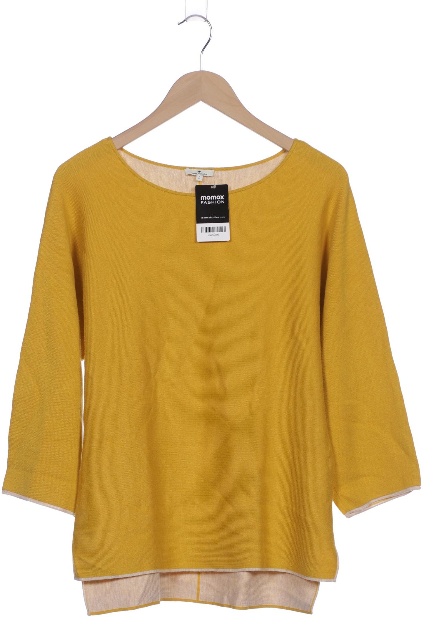 

Tom Tailor Damen Pullover, gelb, Gr. 42
