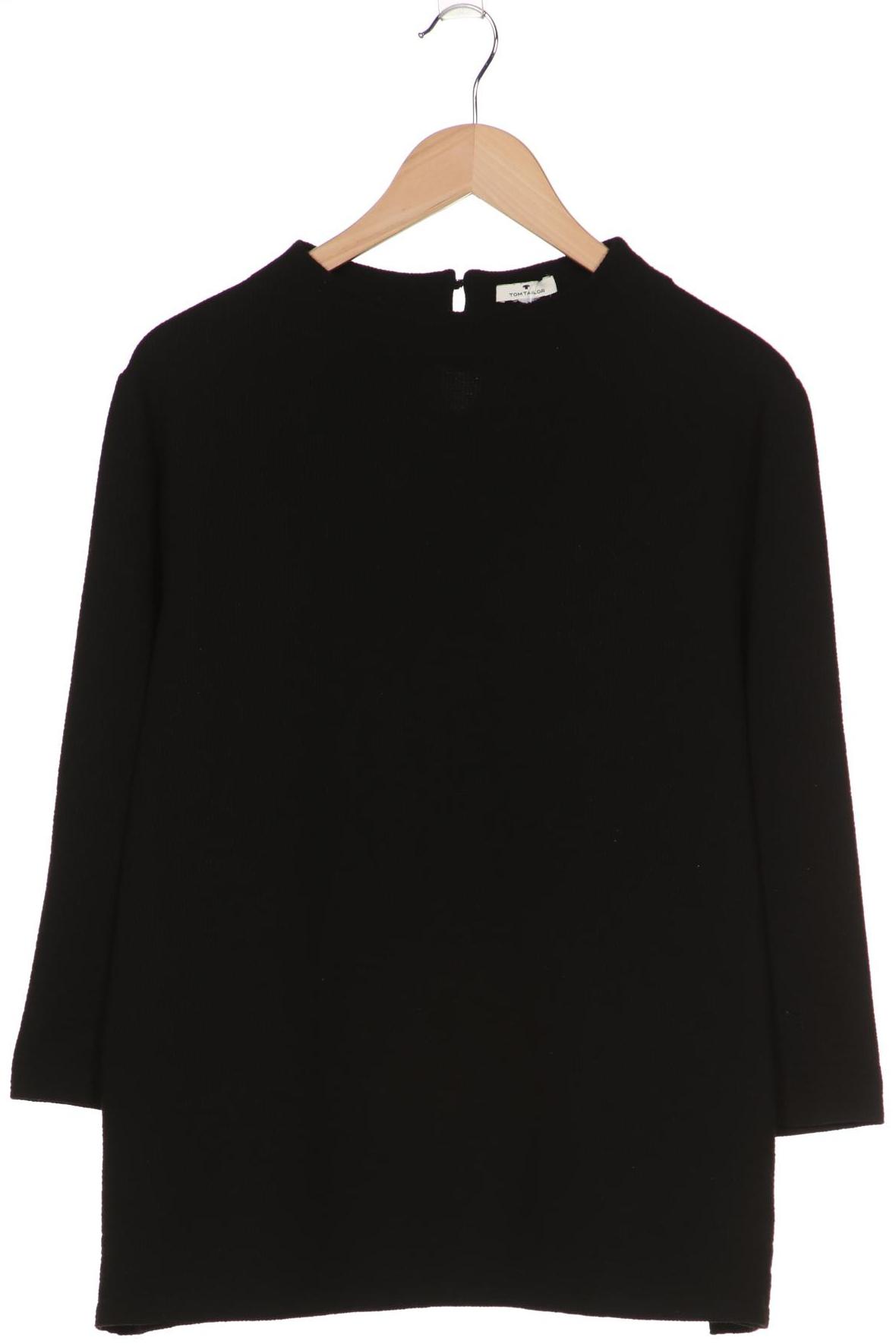 

Tom Tailor Damen Langarmshirt, schwarz, Gr. 46