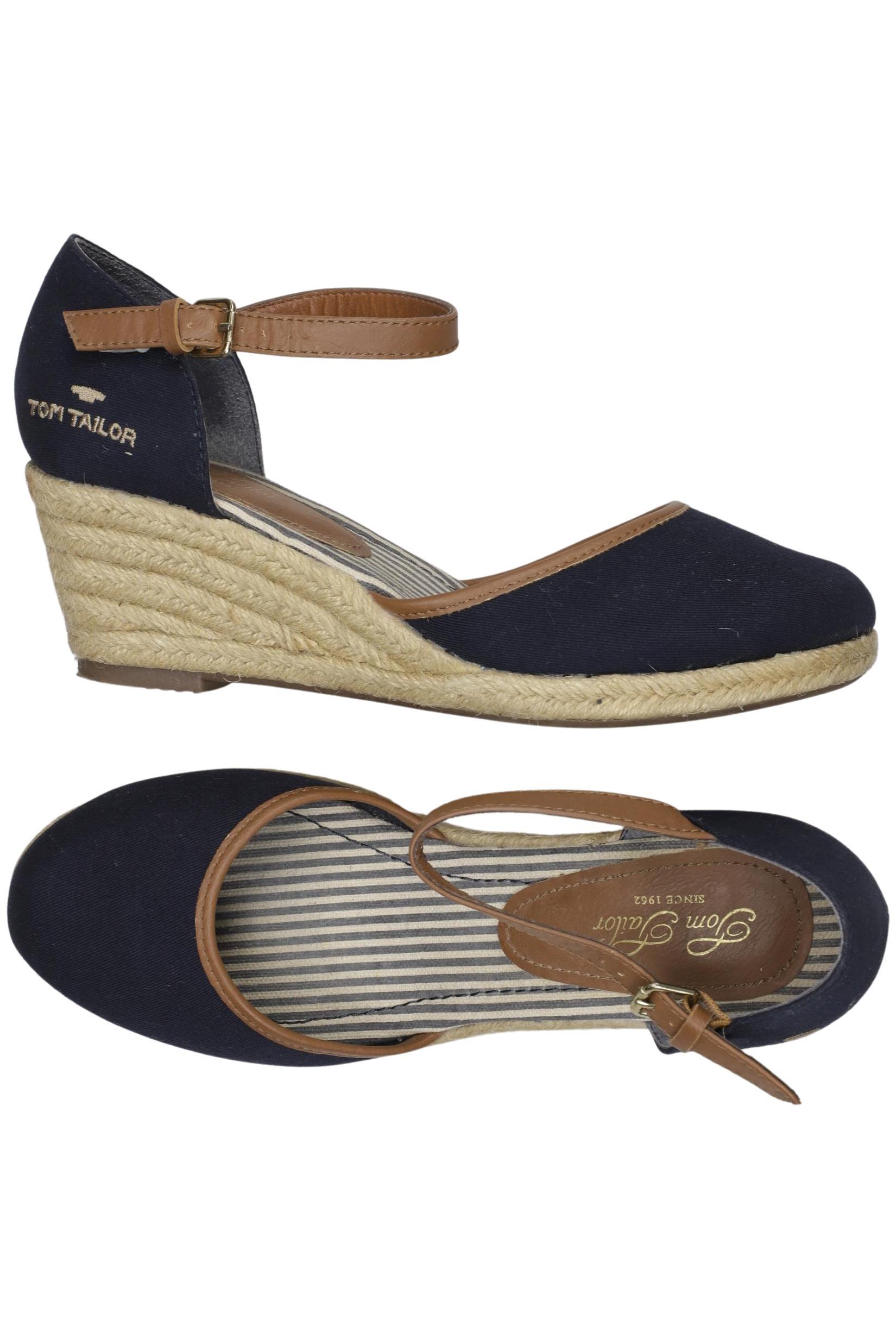 

Tom Tailor Damen Sandale, marineblau, Gr. 41