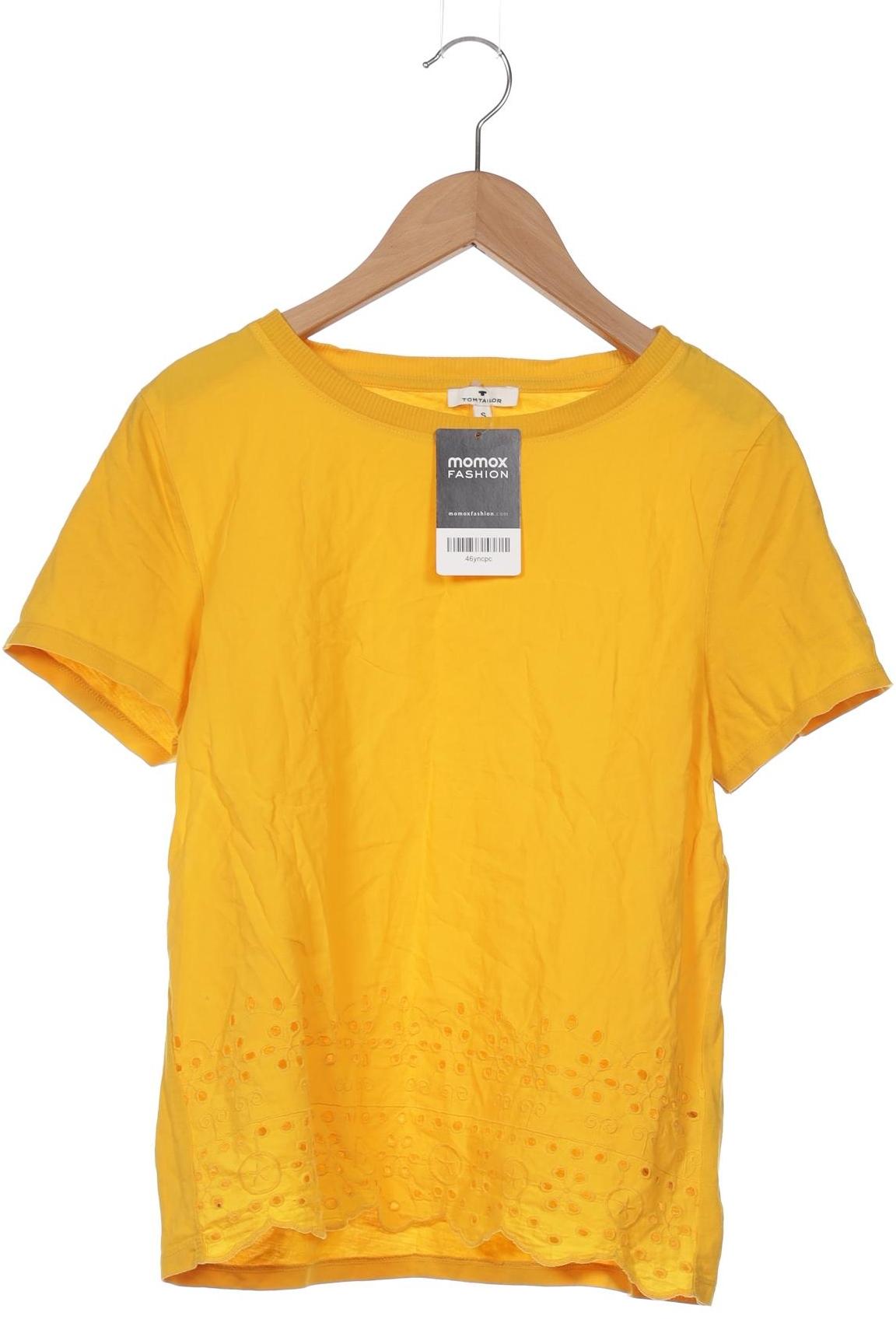 

Tom Tailor Damen T-Shirt, gelb, Gr. 36