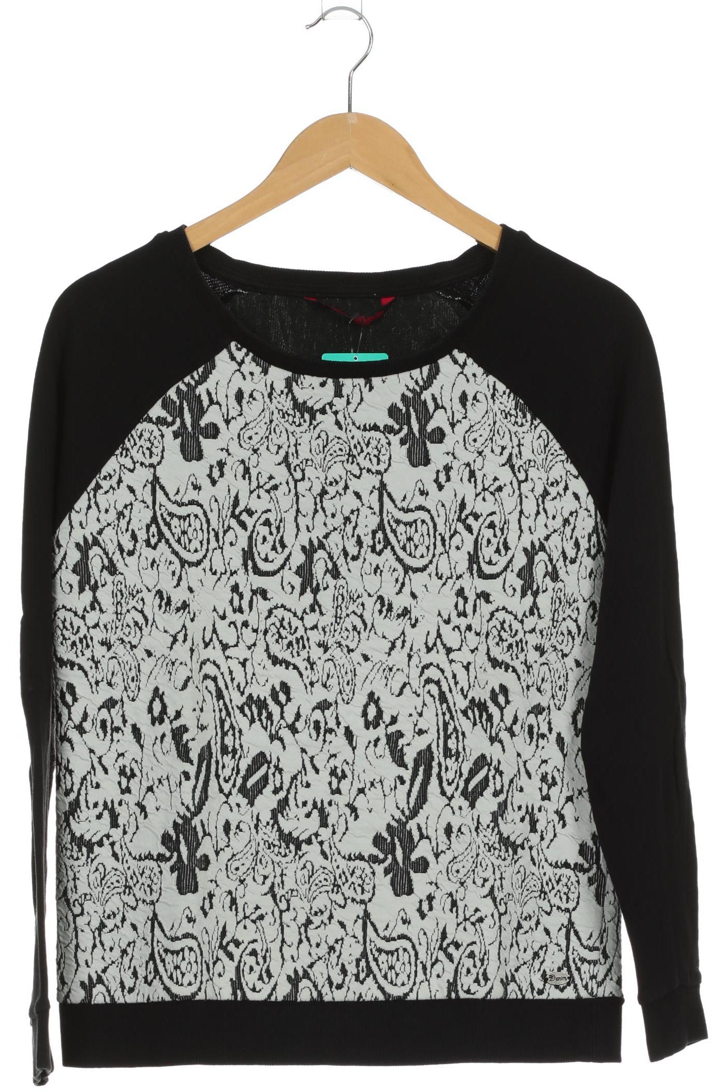 

Tom Tailor Damen Sweatshirt, schwarz, Gr. 38