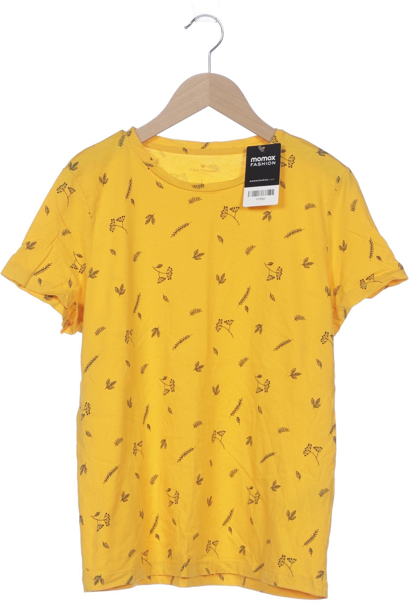 

Tom Tailor Damen T-Shirt, gelb, Gr. 42