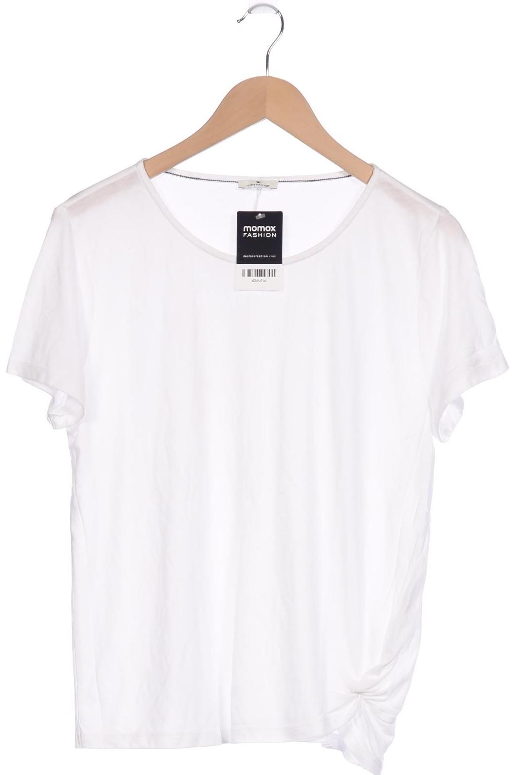 

Tom Tailor Damen T-Shirt, weiß, Gr. 46