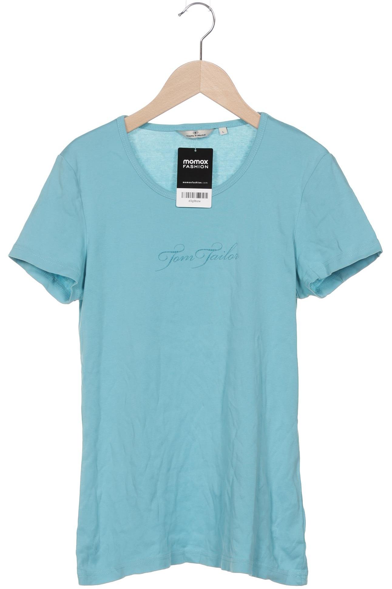 

Tom Tailor Damen T-Shirt, hellblau, Gr. 42