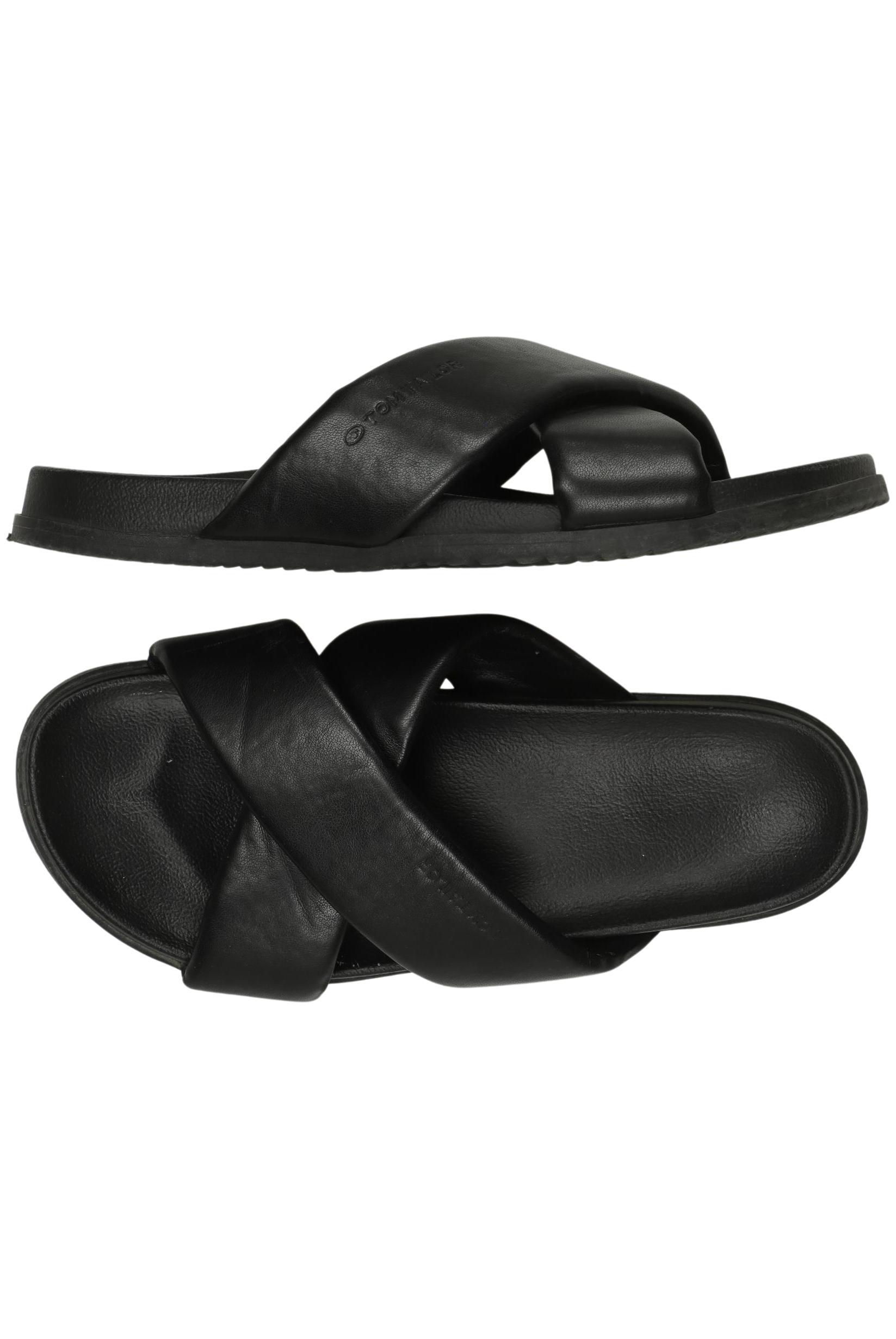 

Tom Tailor Damen Sandale, schwarz, Gr. 38