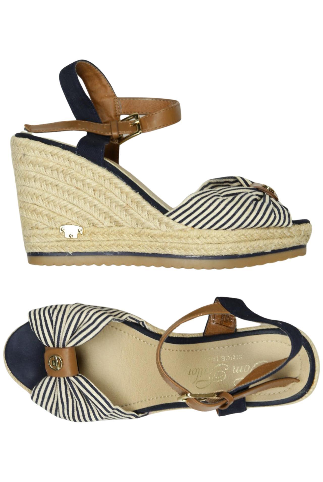 

Tom Tailor Damen Sandale, marineblau, Gr. 38