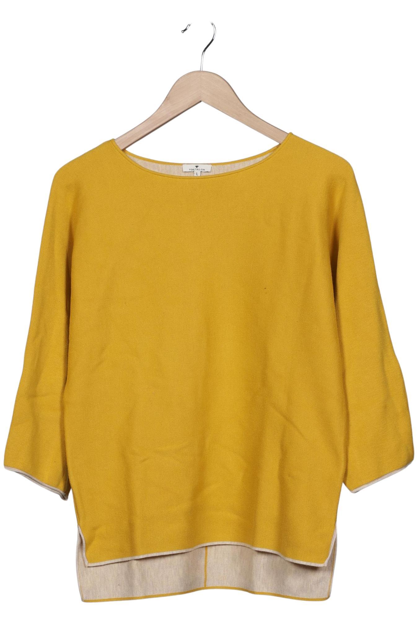 

Tom Tailor Damen Pullover, gelb, Gr. 42
